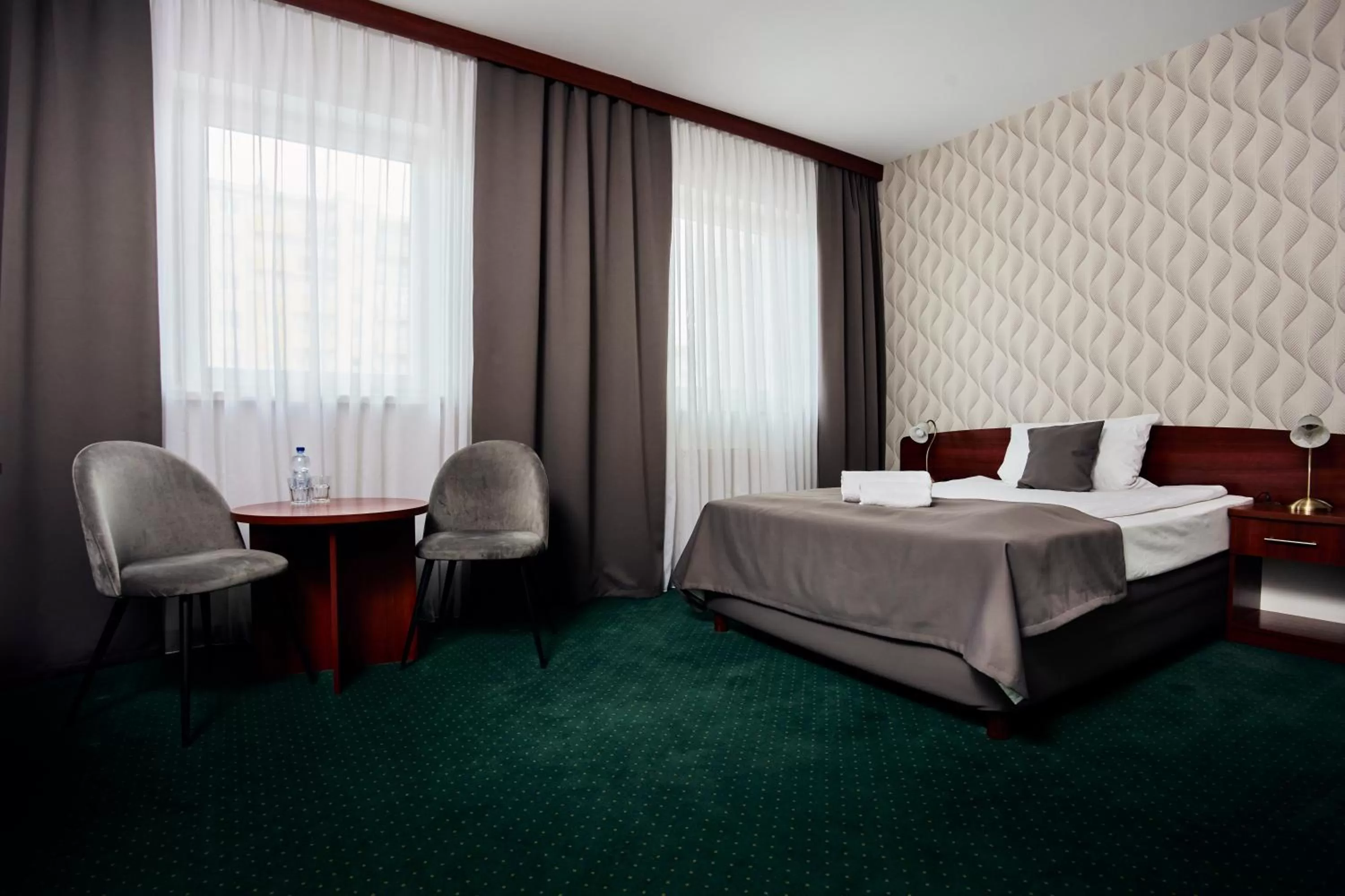 Bed in Hotel Maraton