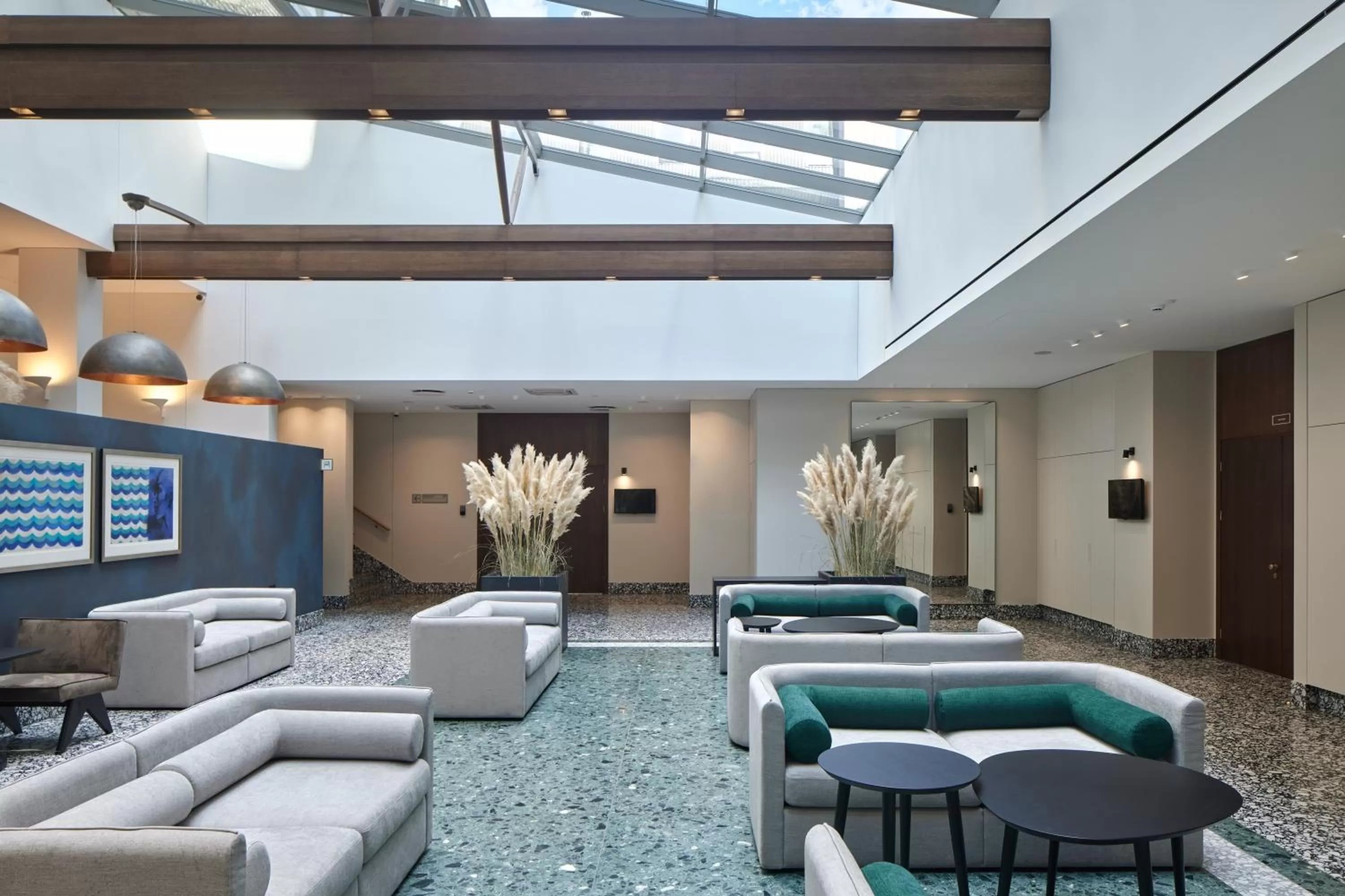 Lobby or reception in Neringa Hotel