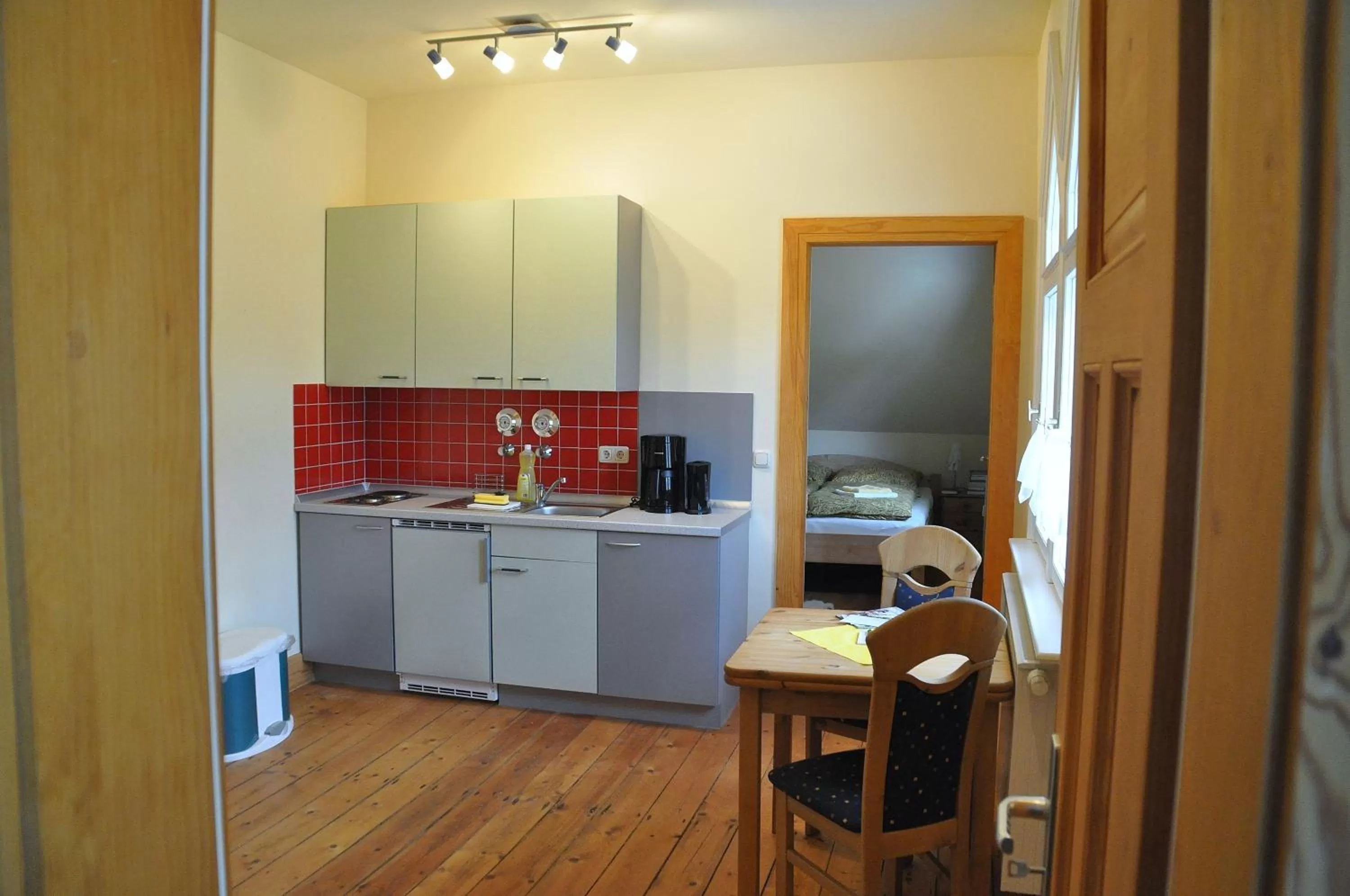 Kitchen or kitchenette, Kitchen/Kitchenette in Landgasthof Alter Bahnhof