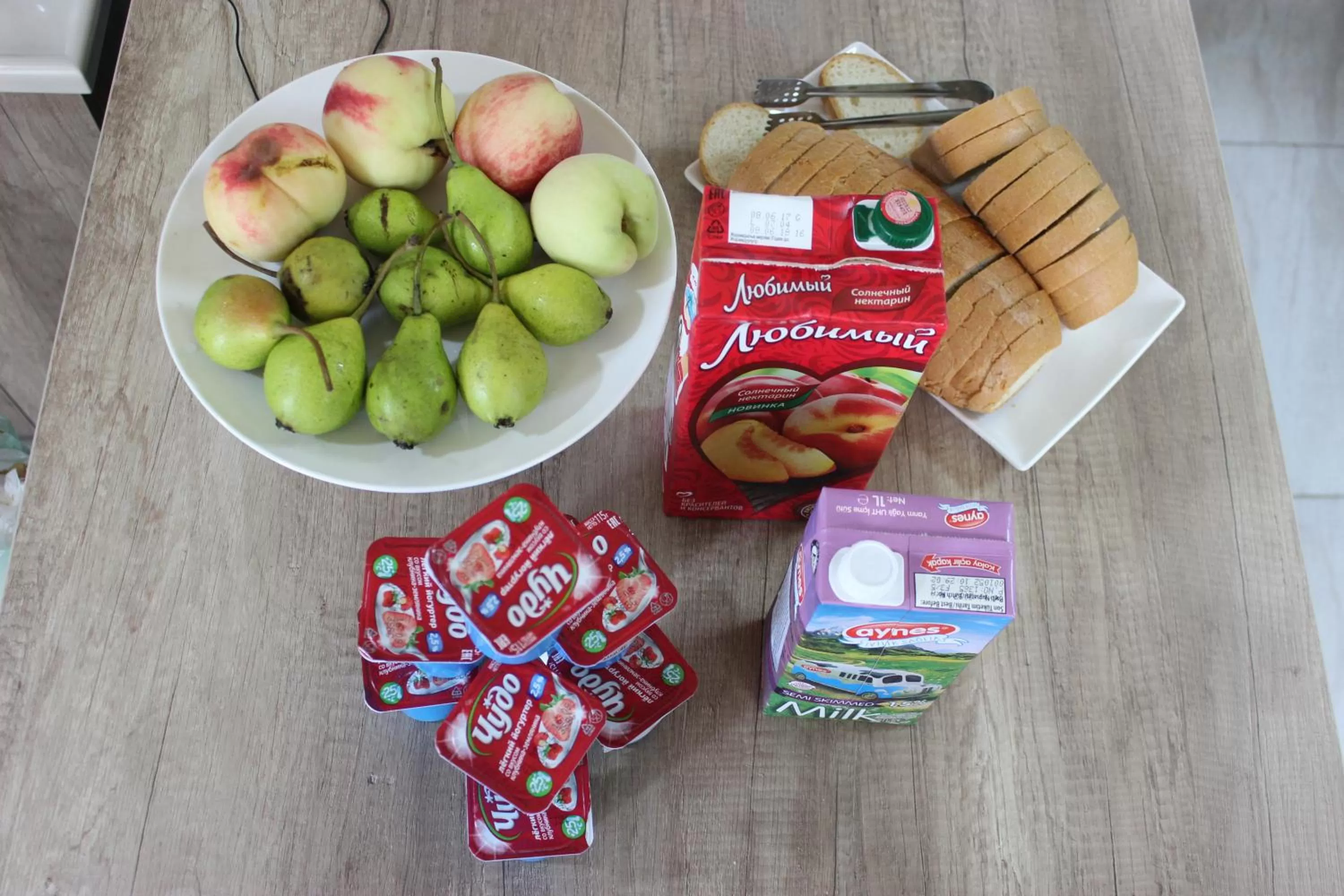 Food and drinks in Hotel Garanti