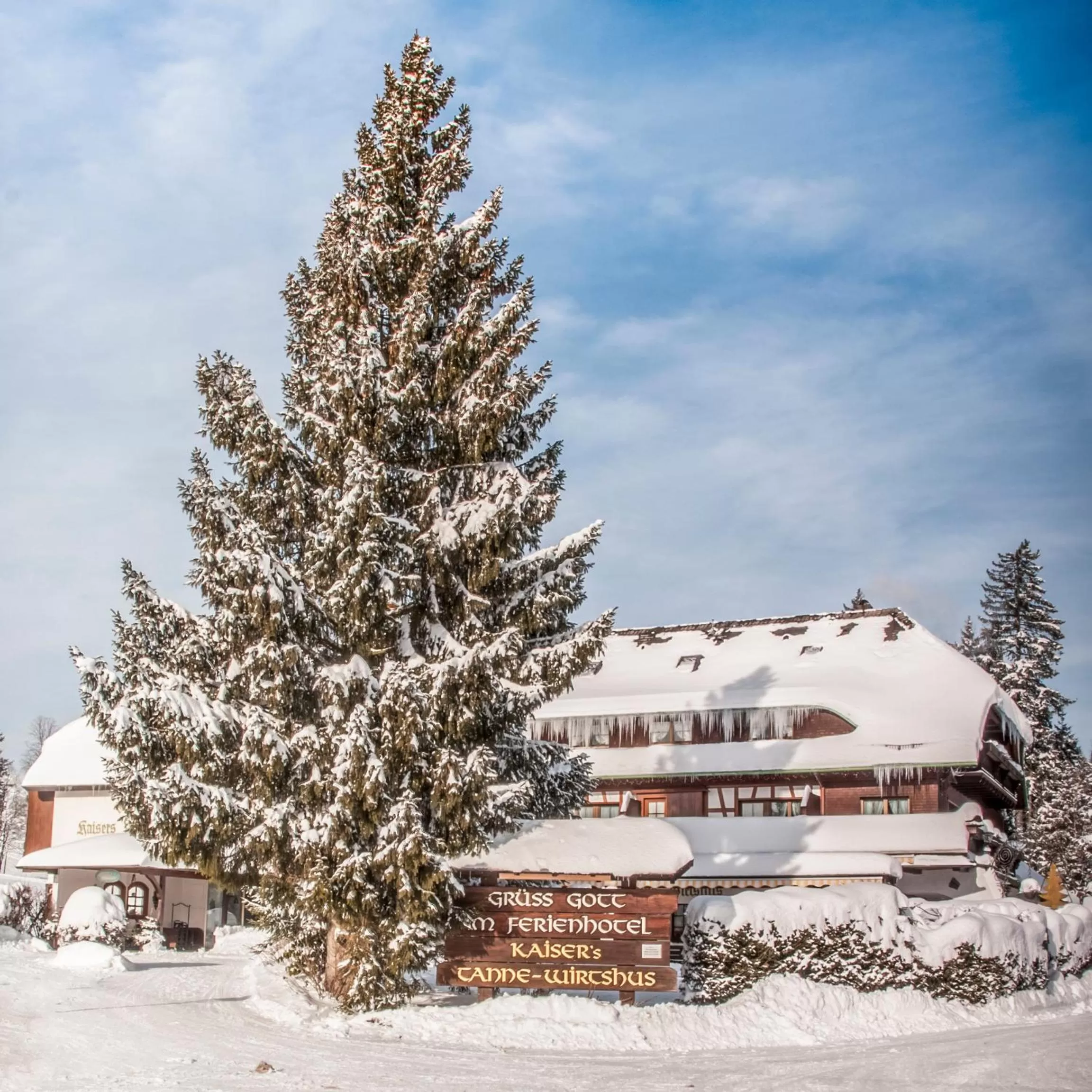 Property building, Winter in Kaisers Tanne - Premium Alles Inklusive Hotel