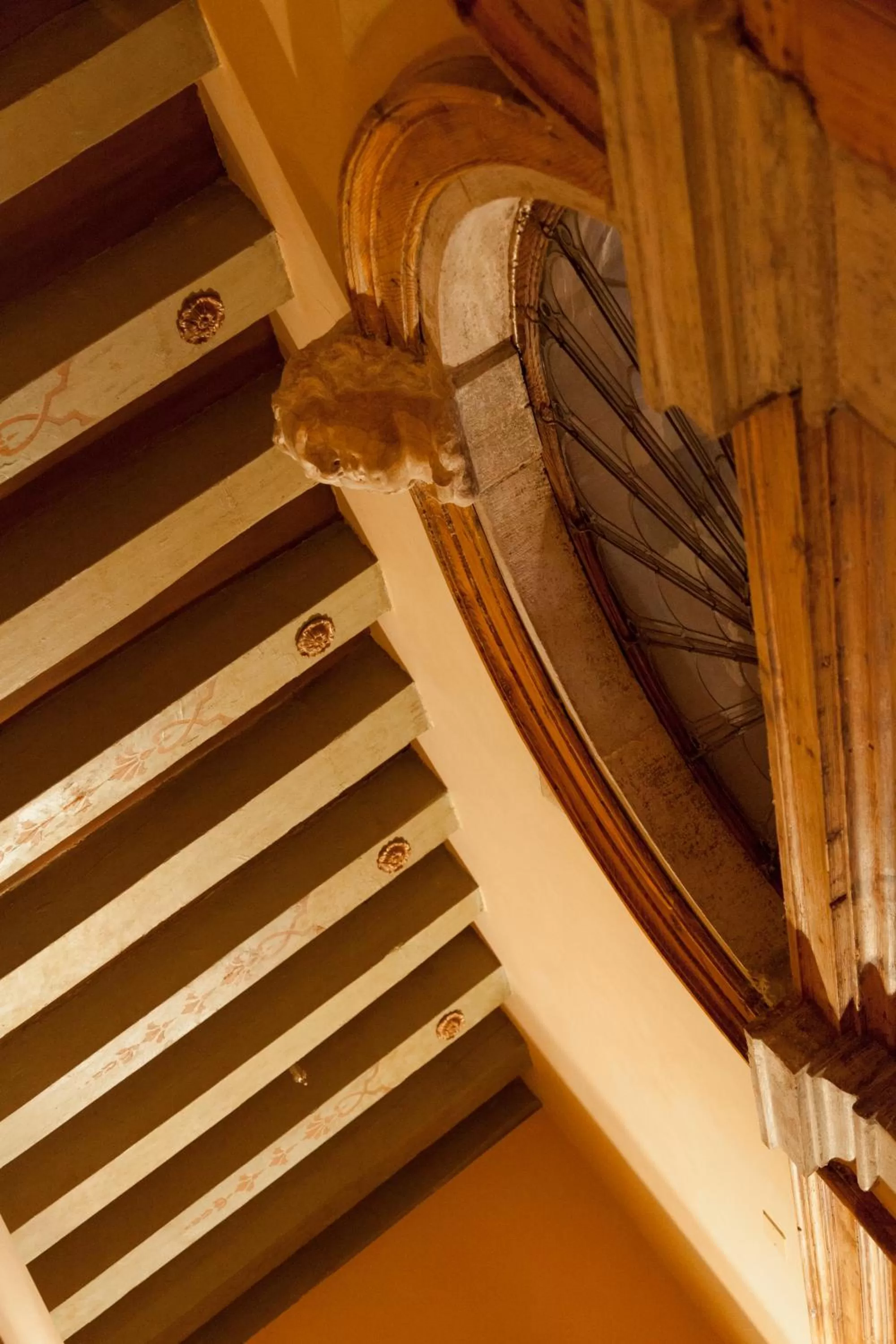 Decorative detail in Hotel Saturnia & International