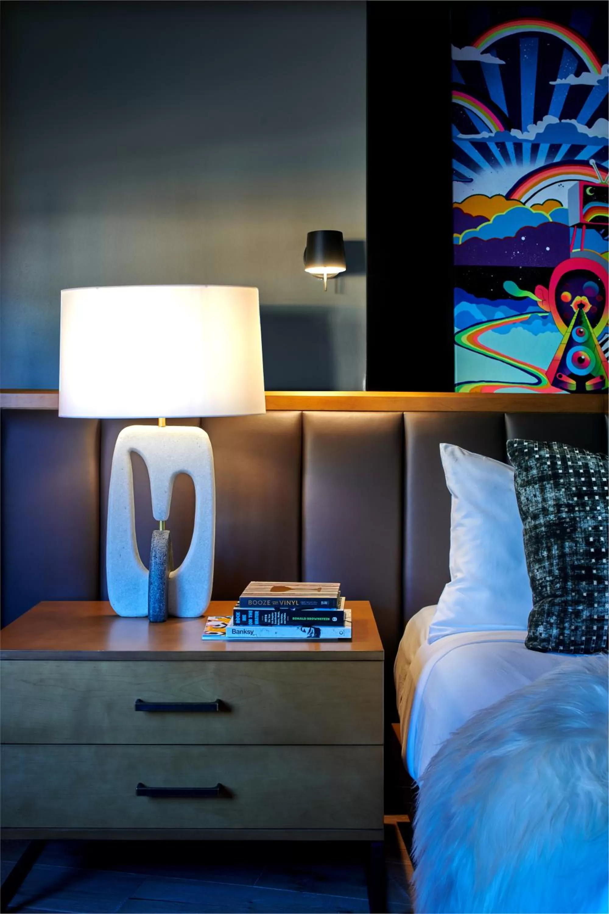 Bedroom, Bed in Hotel Ziggy On Sunset