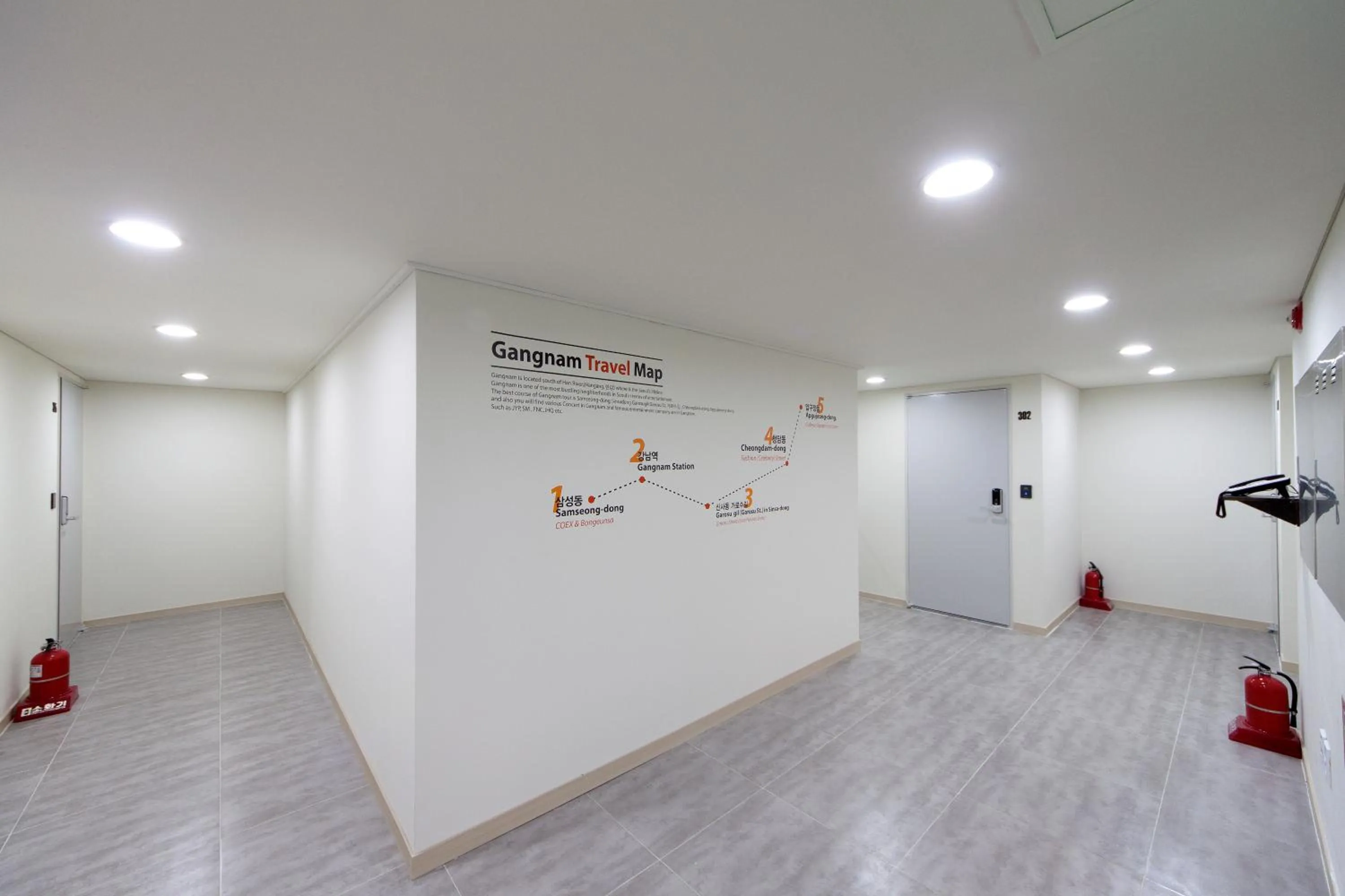 Area and facilities in K-Grand Hostel Gangnam1