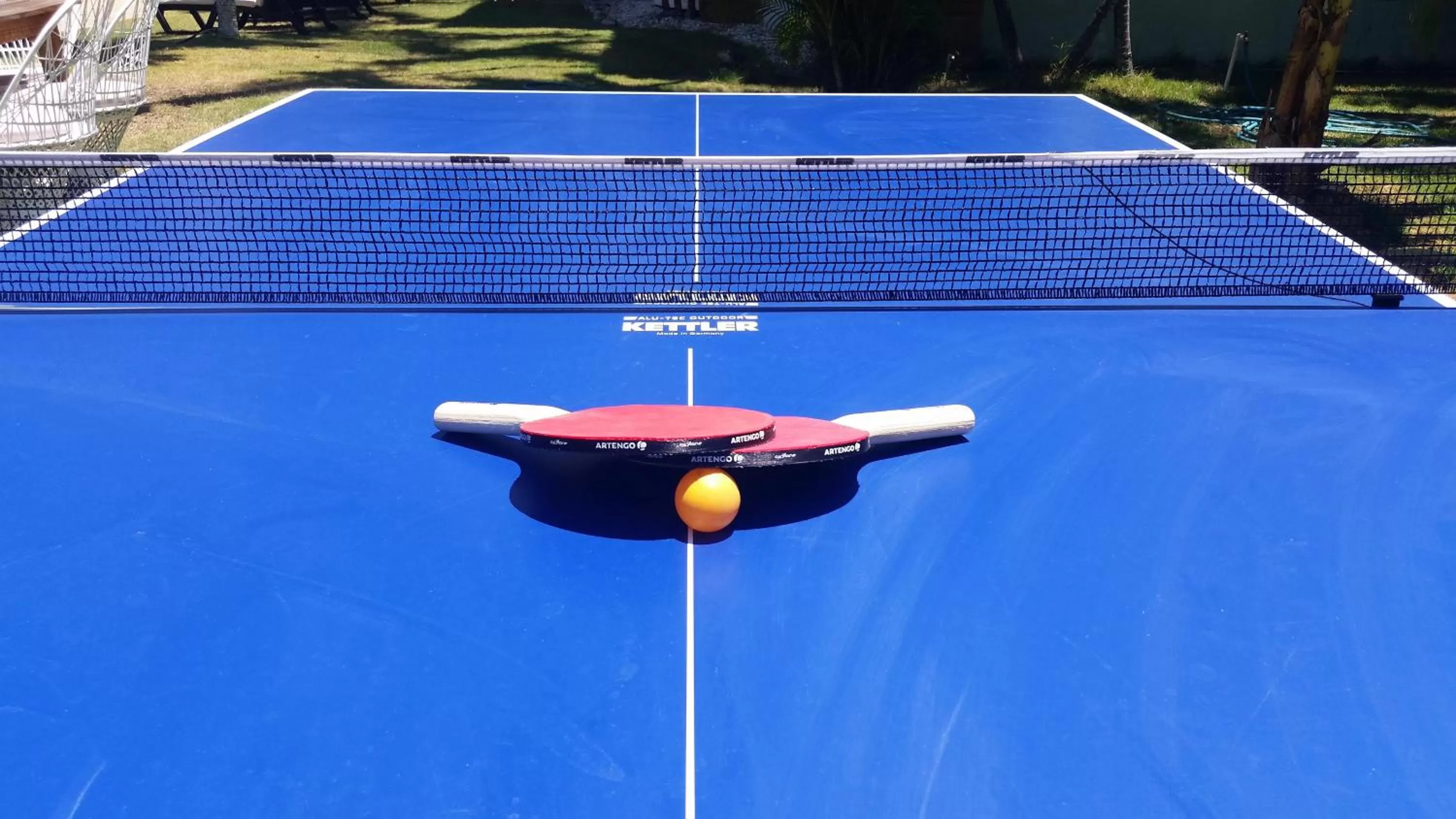 Table tennis in Hotel Voramar