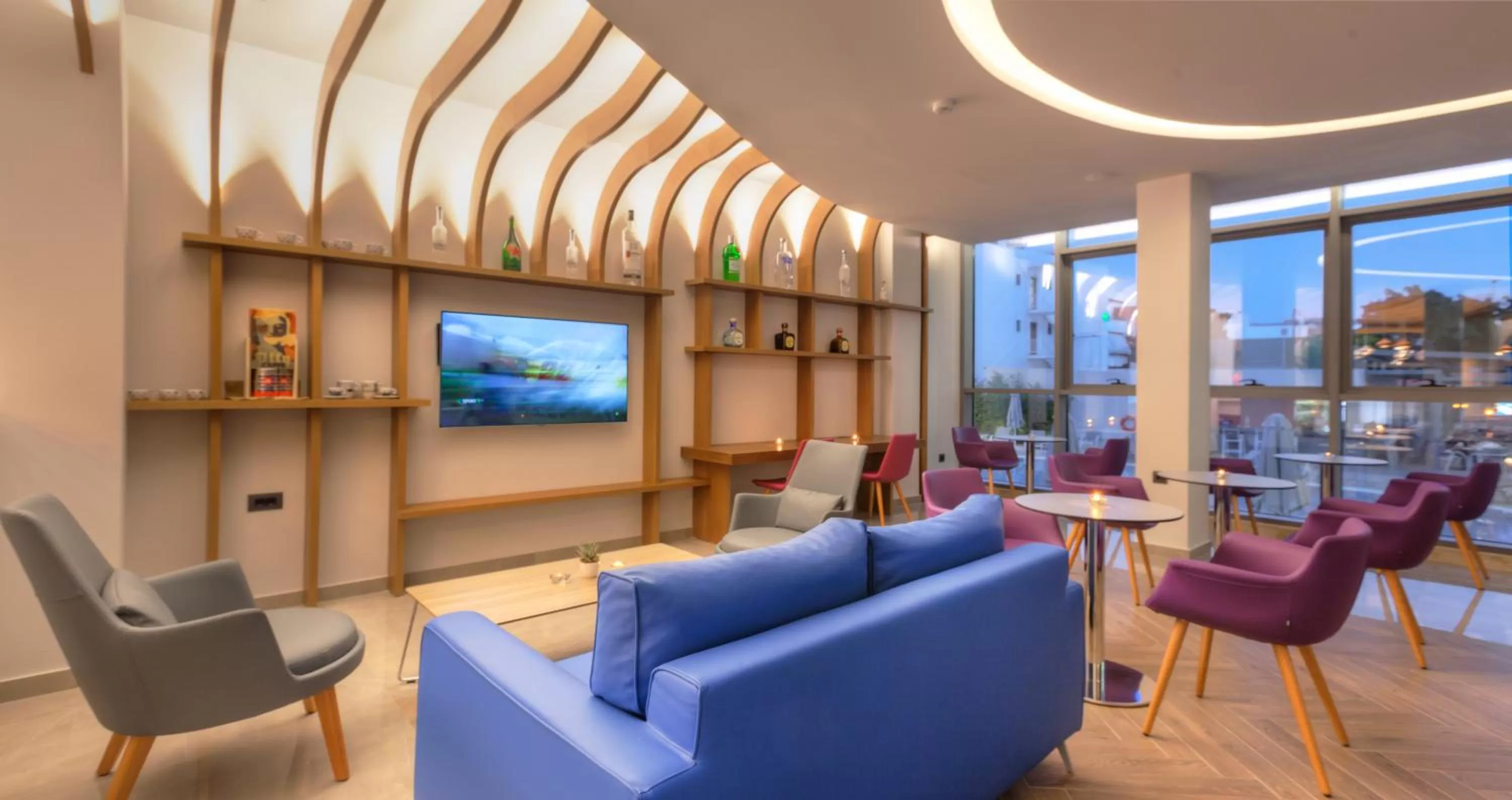 Lobby or reception in Blue Lagoon City Hotel