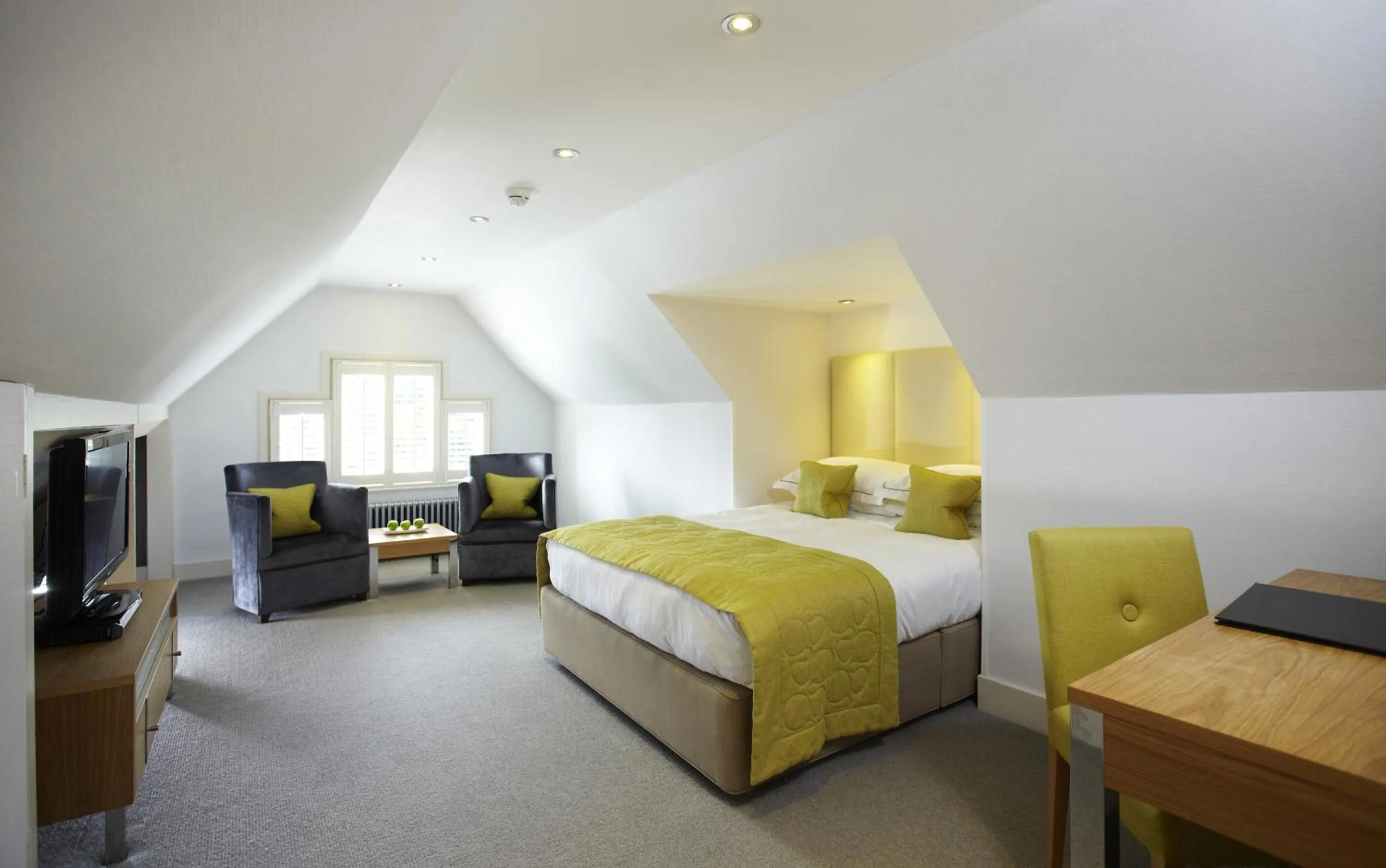 Bedroom, Bed in Rowhill Grange Hotel & Utopia Spa
