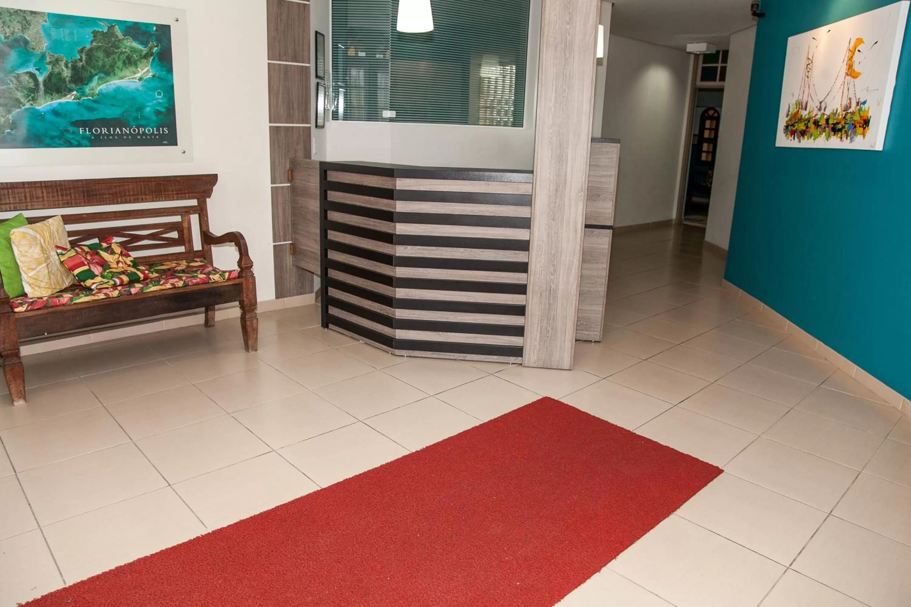 Lobby or reception in Residencial Ilha Dourada