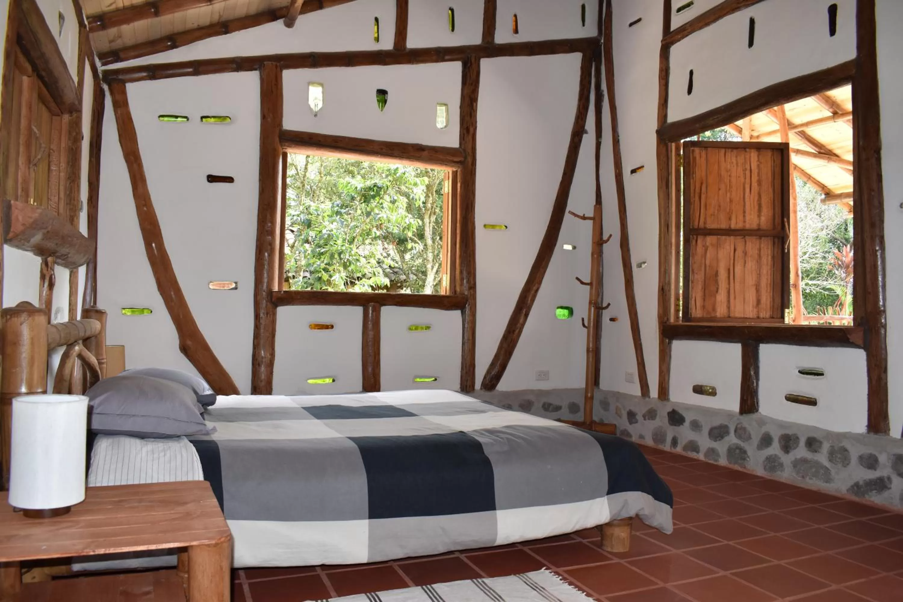 Bed in Hotel La Casa de Francois