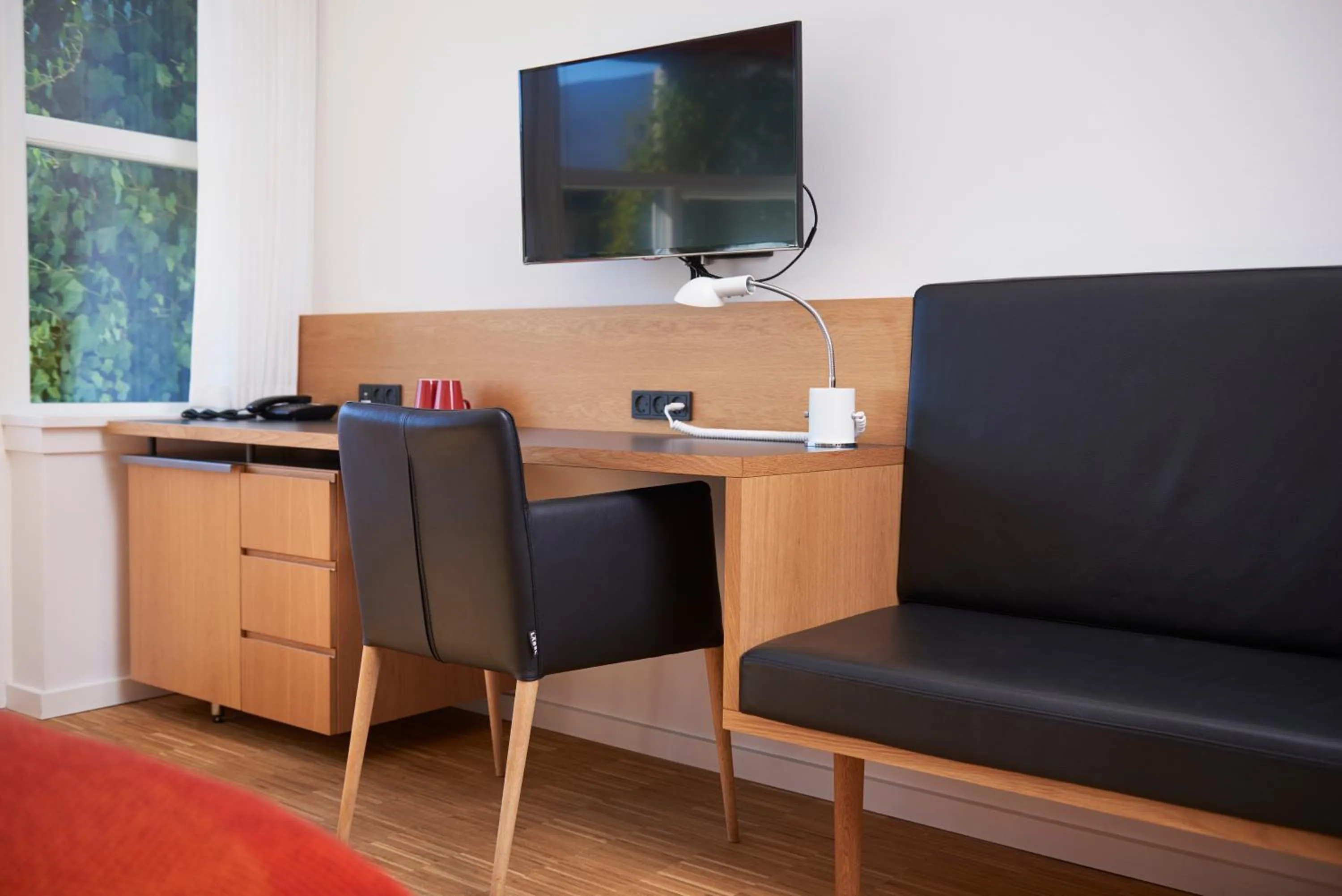 Seating area in Fuglsangcentret Hotel