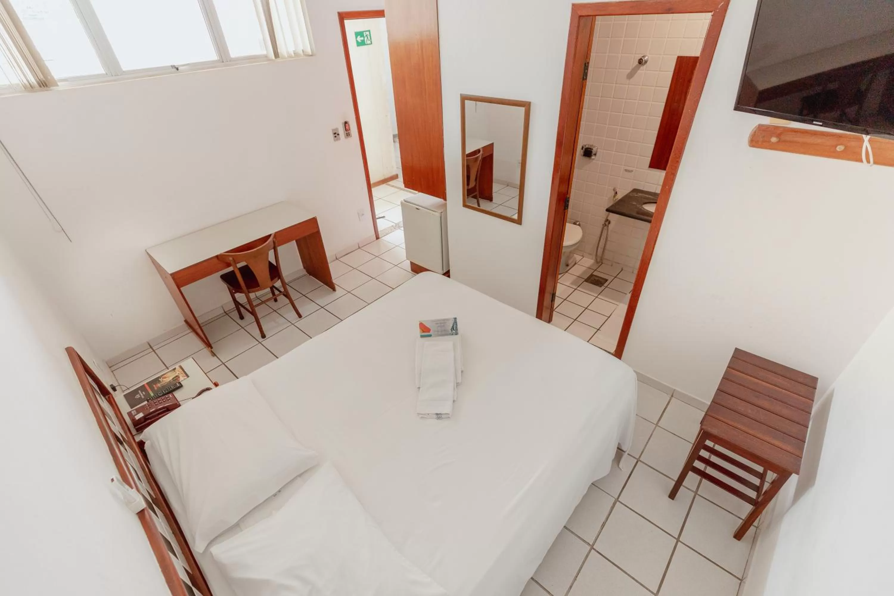 Bed in Hotel Metropolitano