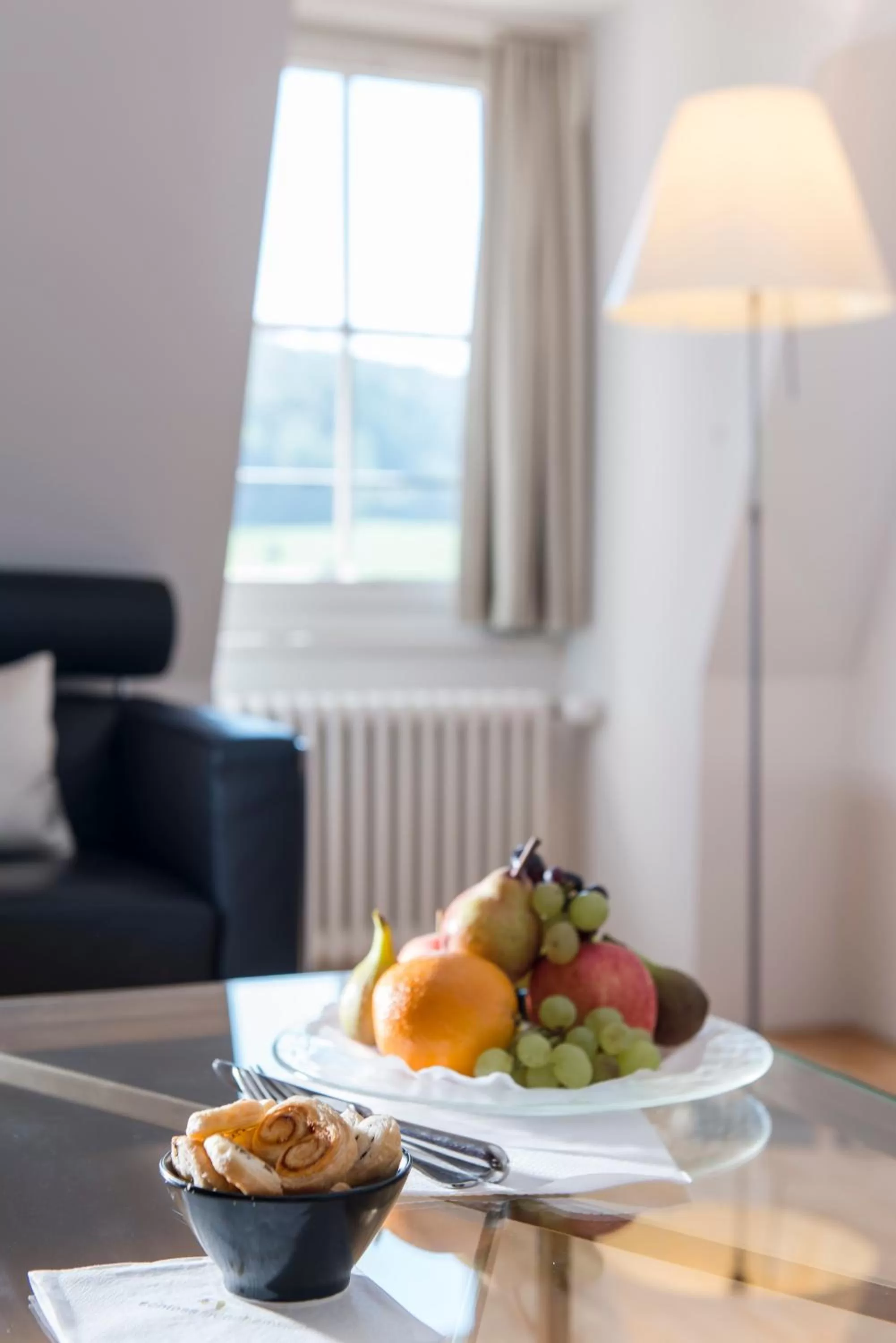 Living room in Schloss Münchenwiler