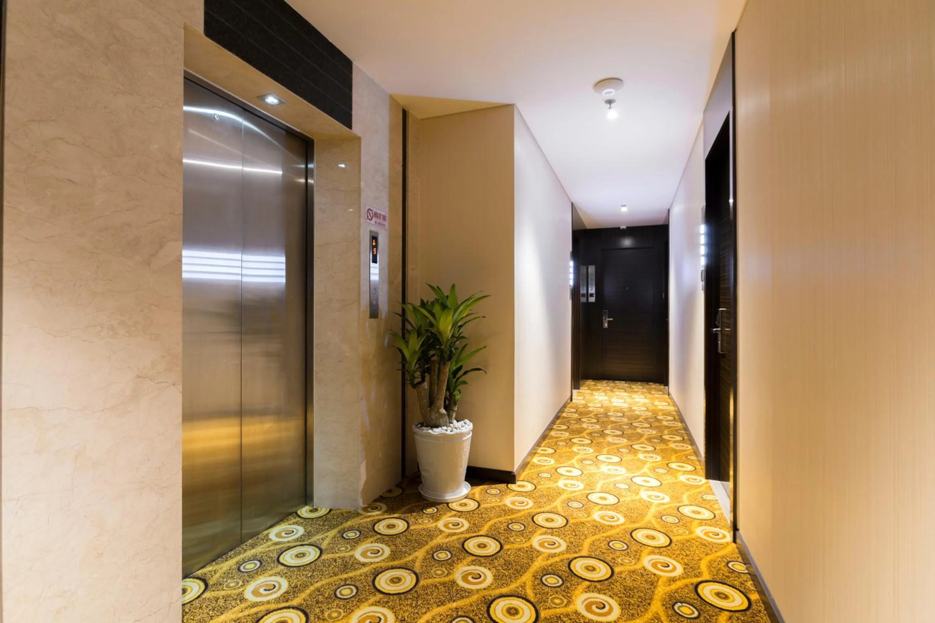 Patio in Queen Ann Hotel