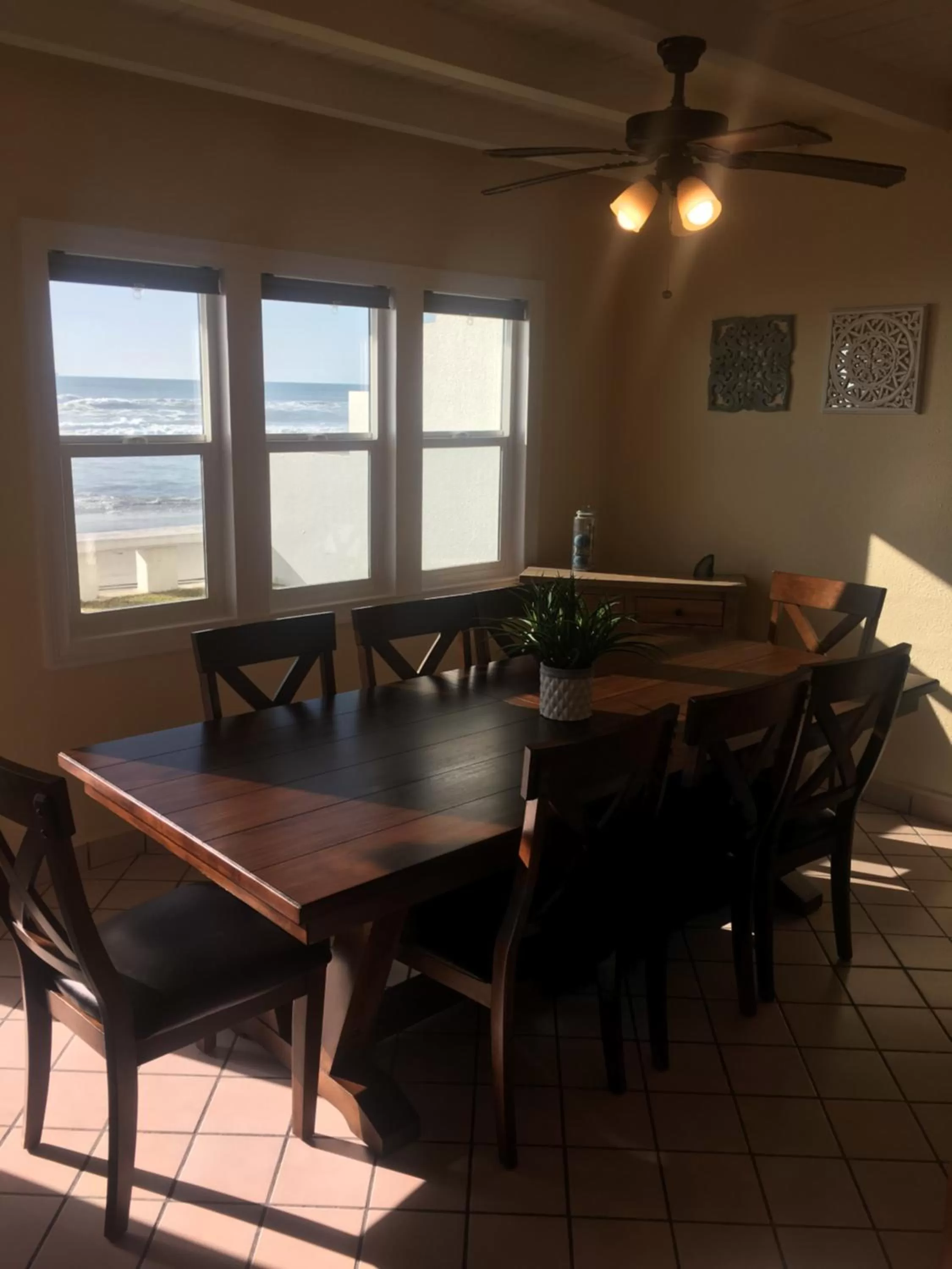 Dining area in Quinta Pacifica Beachfront Villas