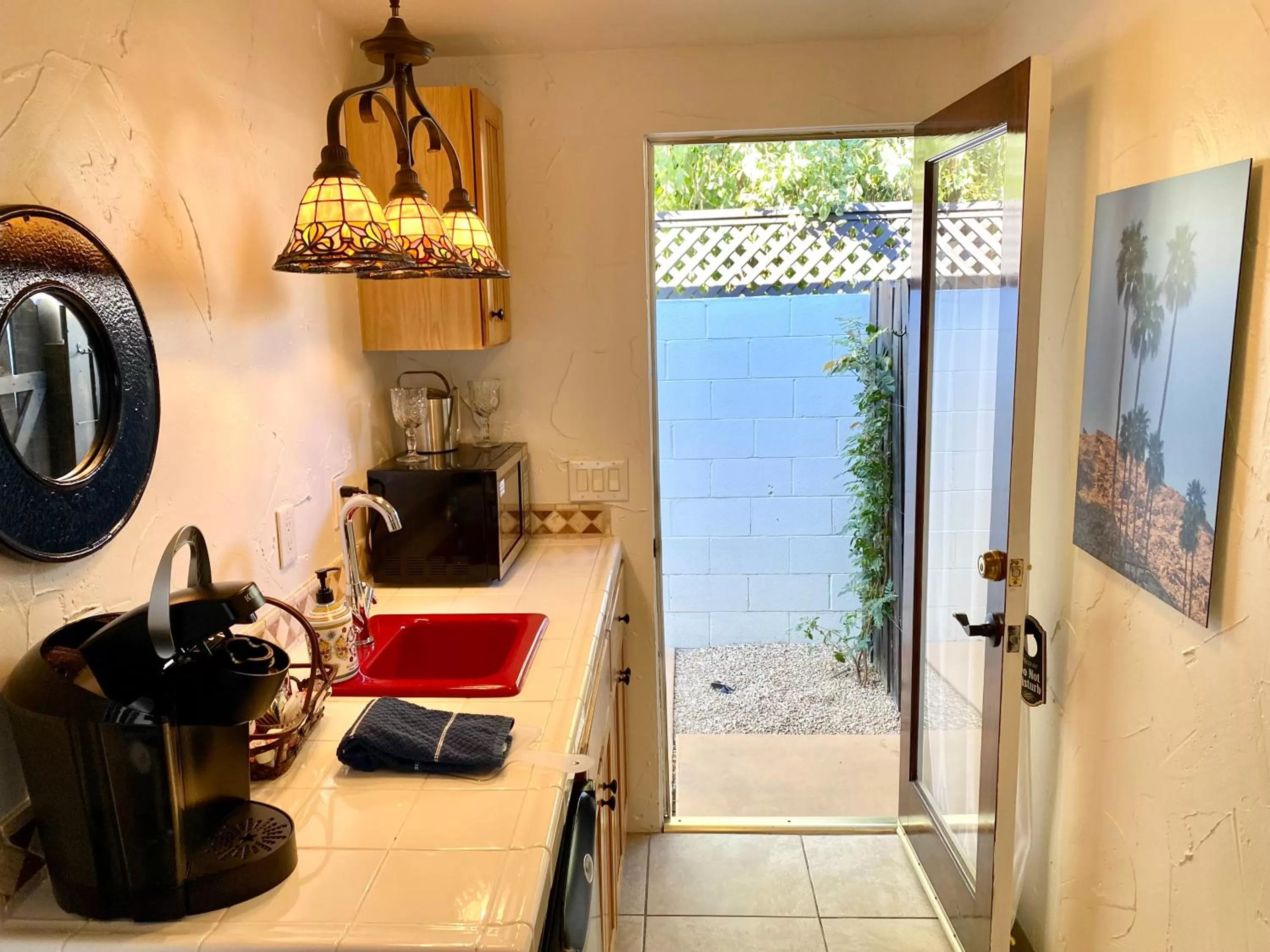 Kitchen or kitchenette in Old Ranch Inn - Adults Only 21 & Up