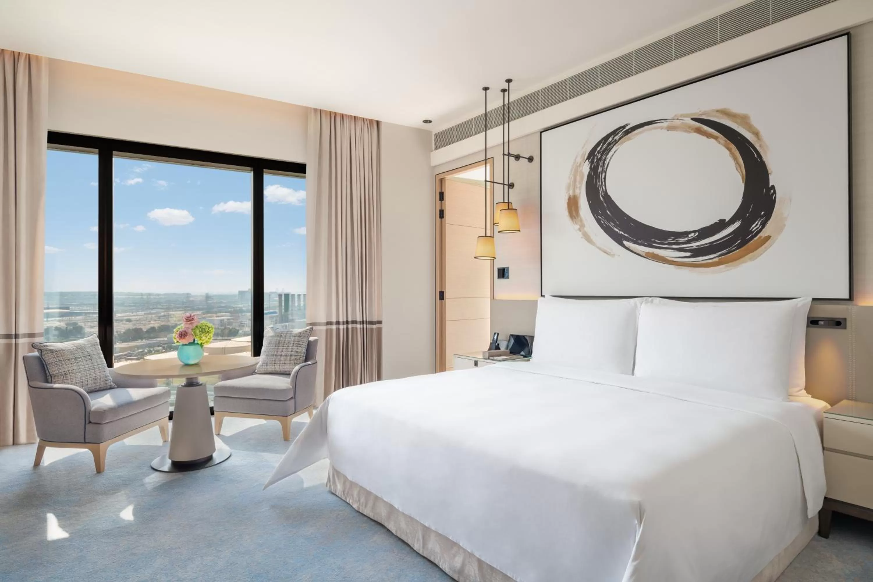 View (from property/room), Bed in Address Beach Resort