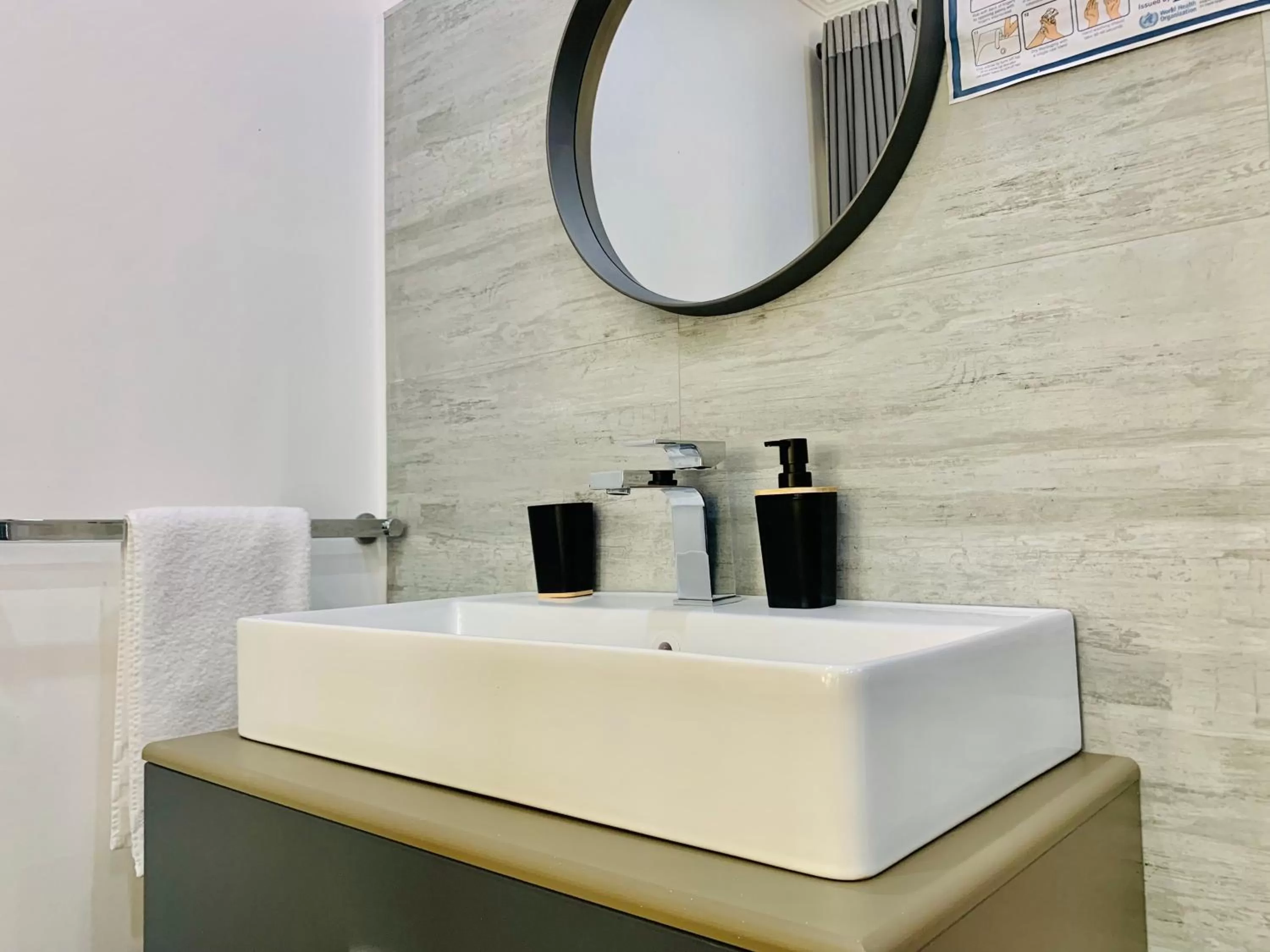 Bathroom in 24 On Basil Inventive suites