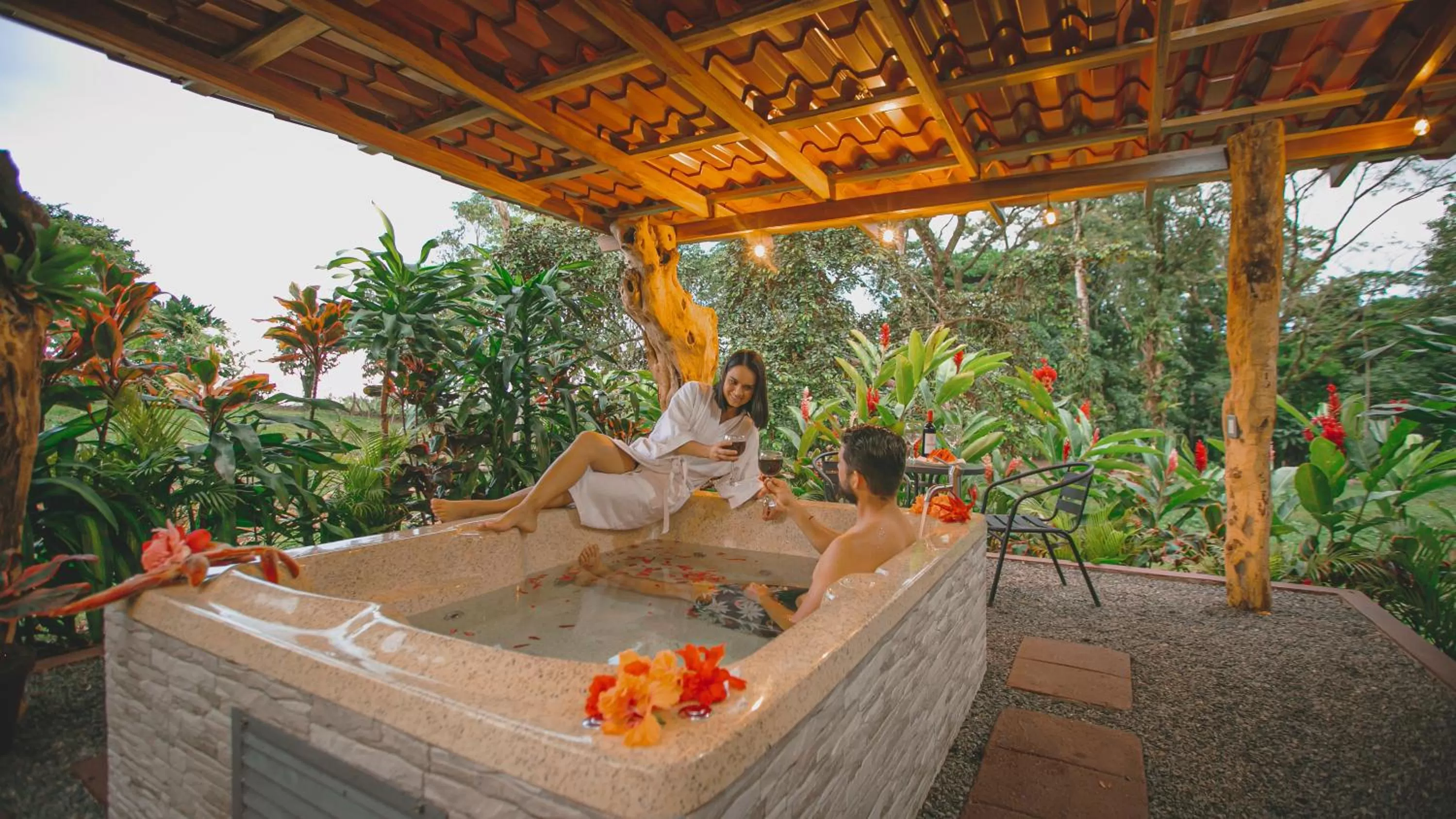 Hot Tub in Hotel Rancho Cerro Azul