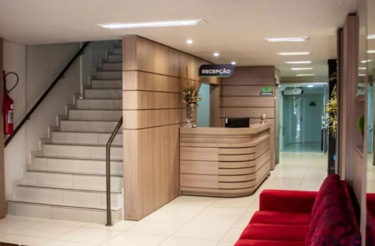 Lobby or reception in SMART IGUASSU HOTEL