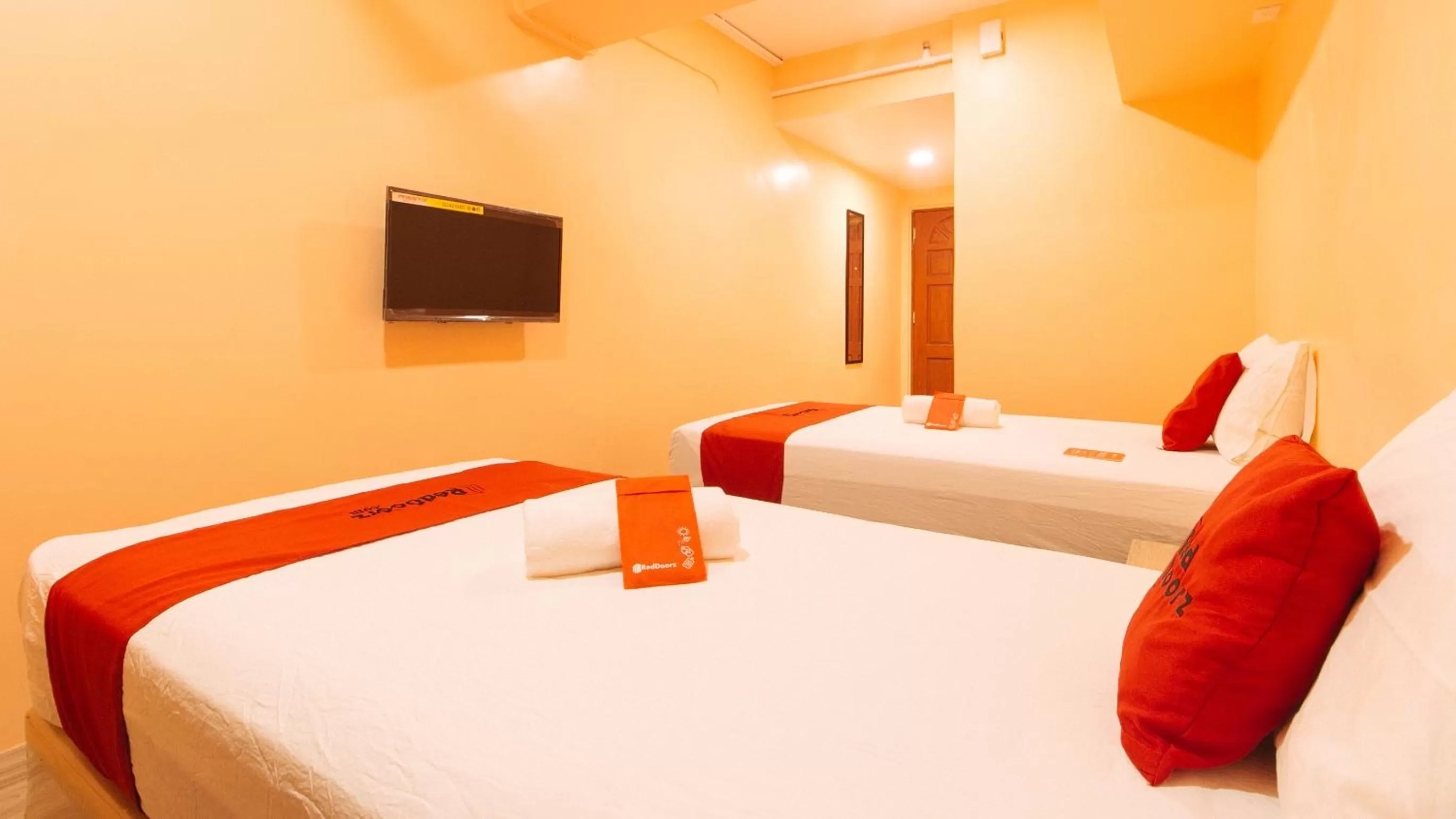 Bedroom, Bed in RedDoorz Plus @ Kaizen Suites Taft Avenue