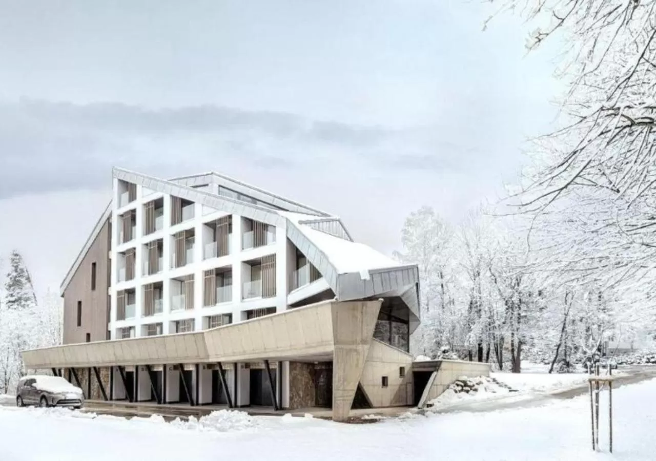 Property building in Apartmány Horec