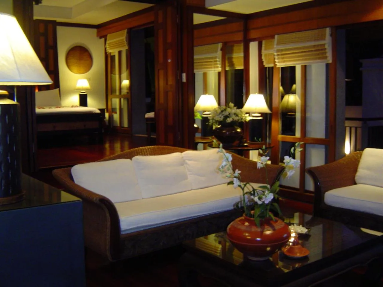 Living room, Bed in Baan Yin Dee Boutique Resort Phuket - SHA Plus