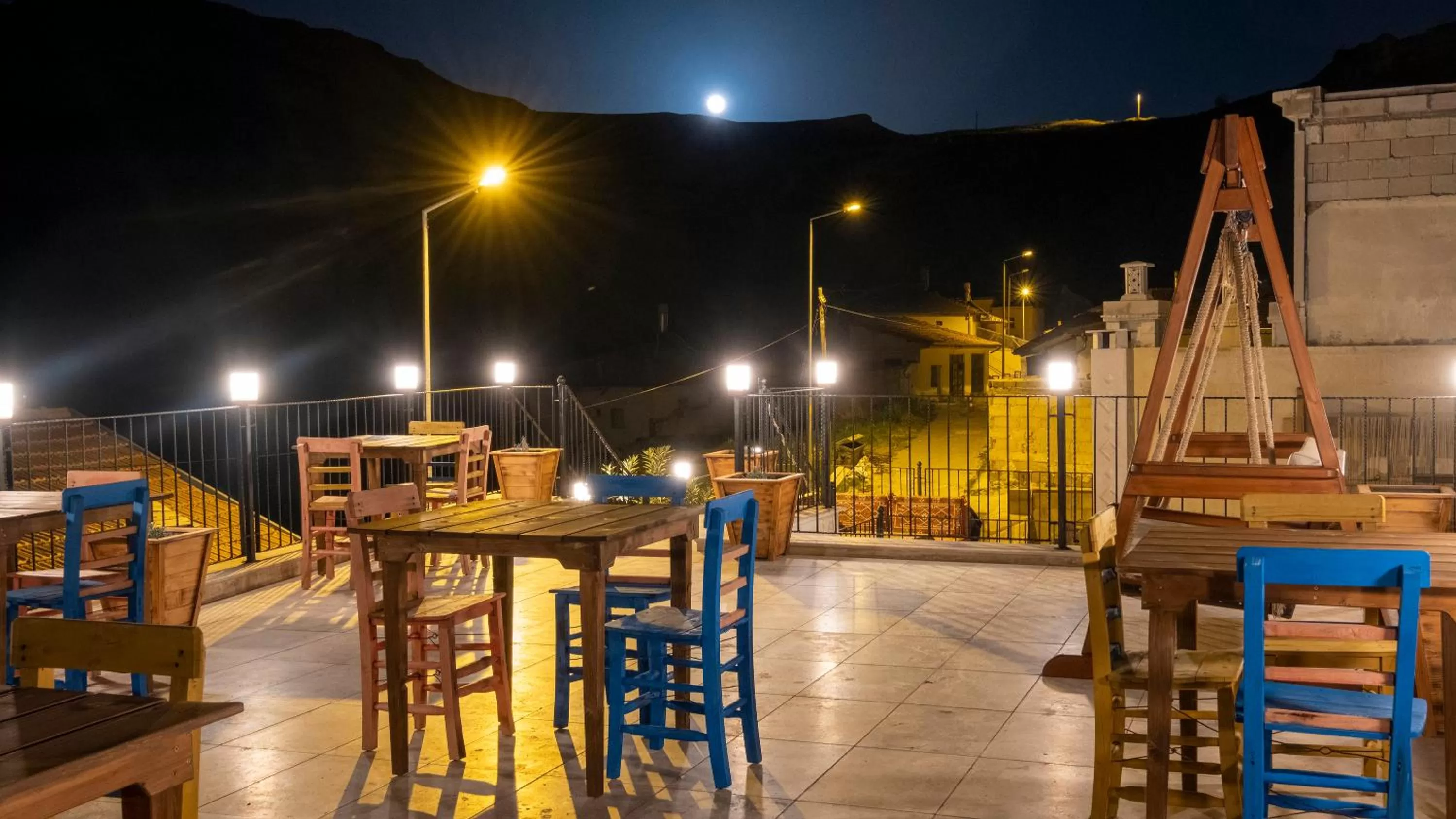 Patio in In Stone House