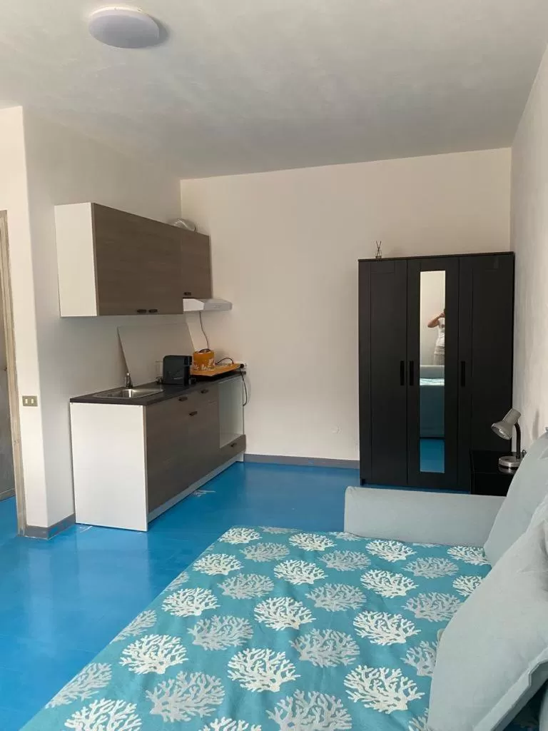 Kitchen/Kitchenette in Le stanze del mare