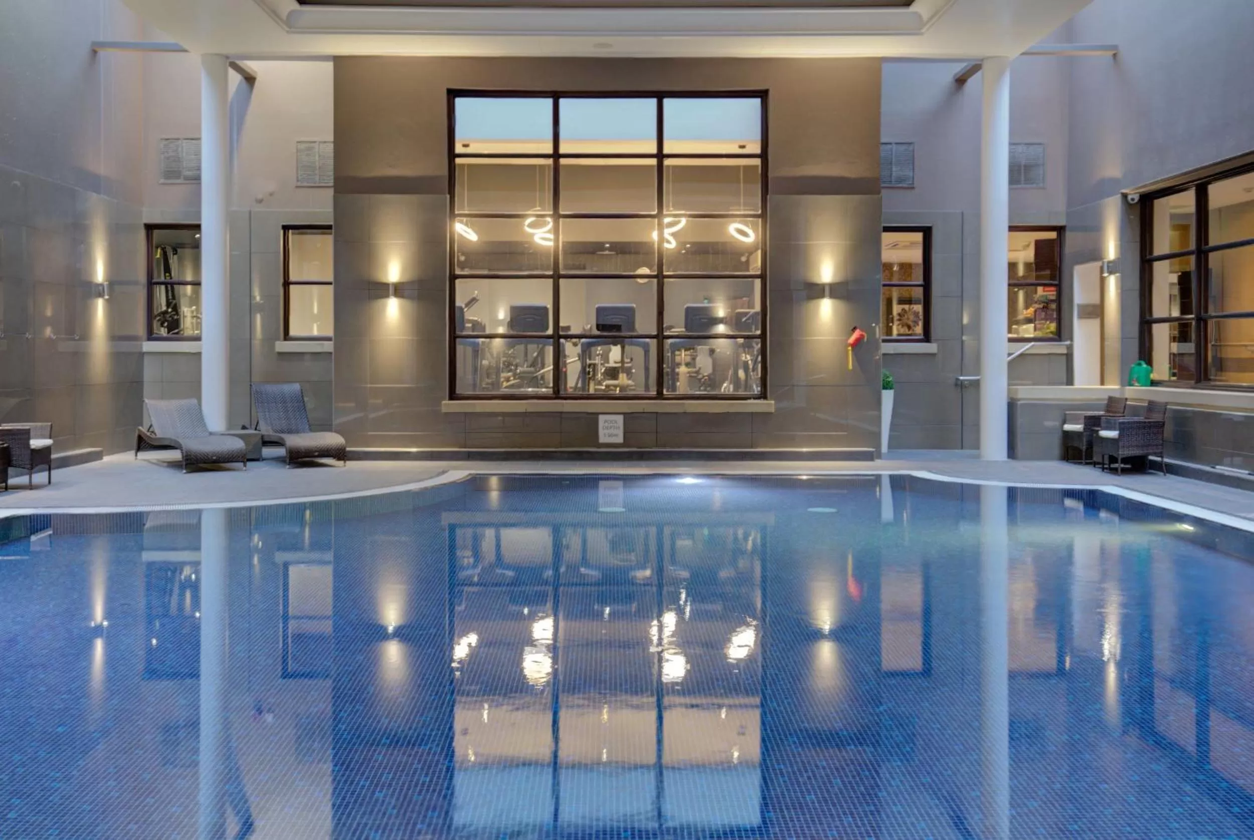 Swimming pool in Oulton Hall Hotel, Spa & Golf Resort