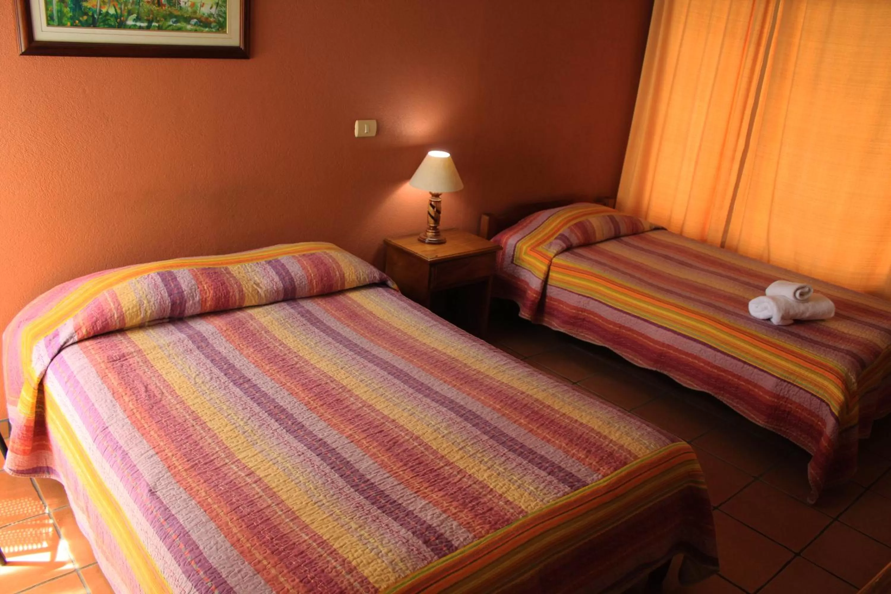 Bed in Hotel Guadalupe