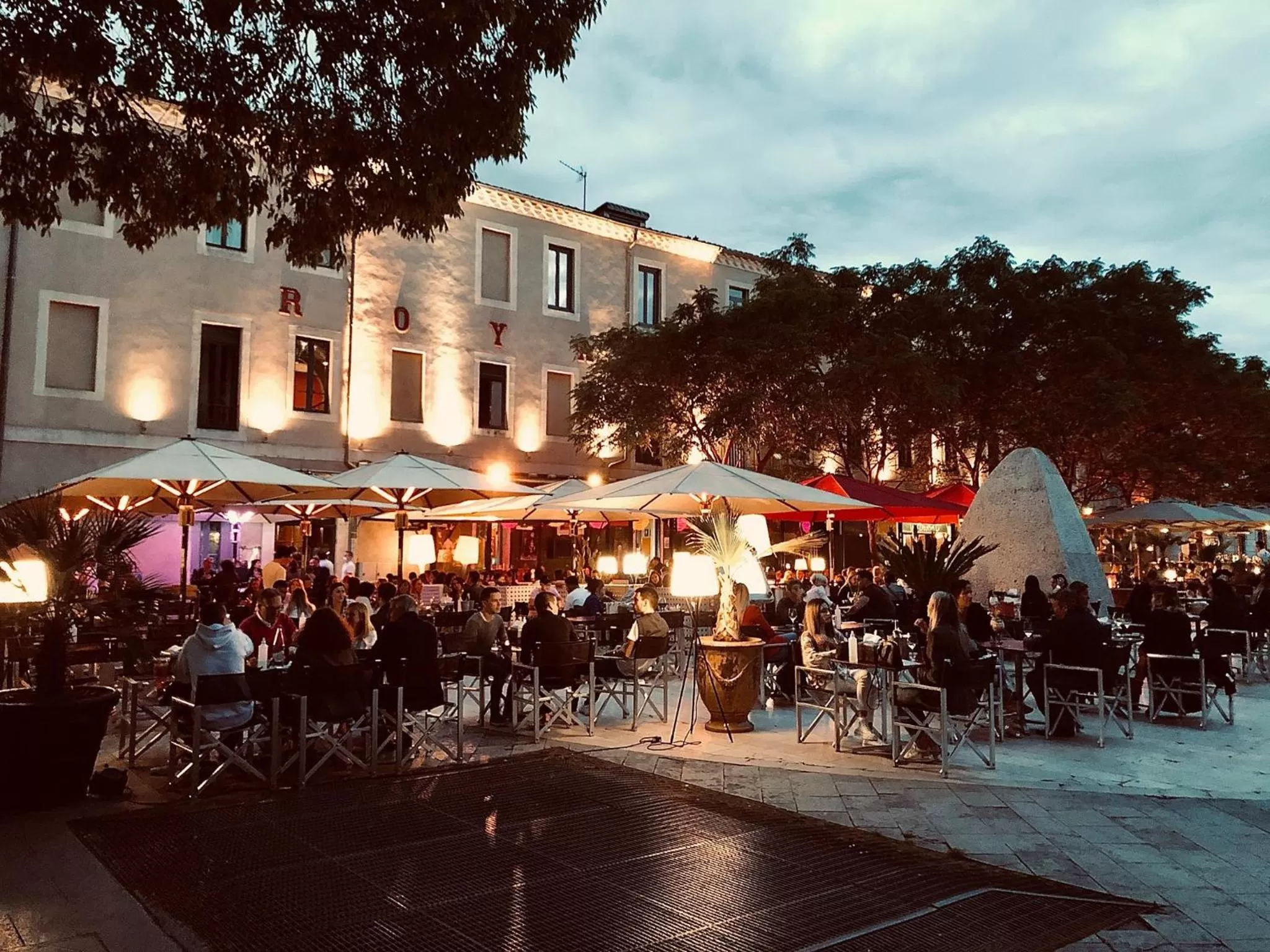 Patio in Royal Hôtel