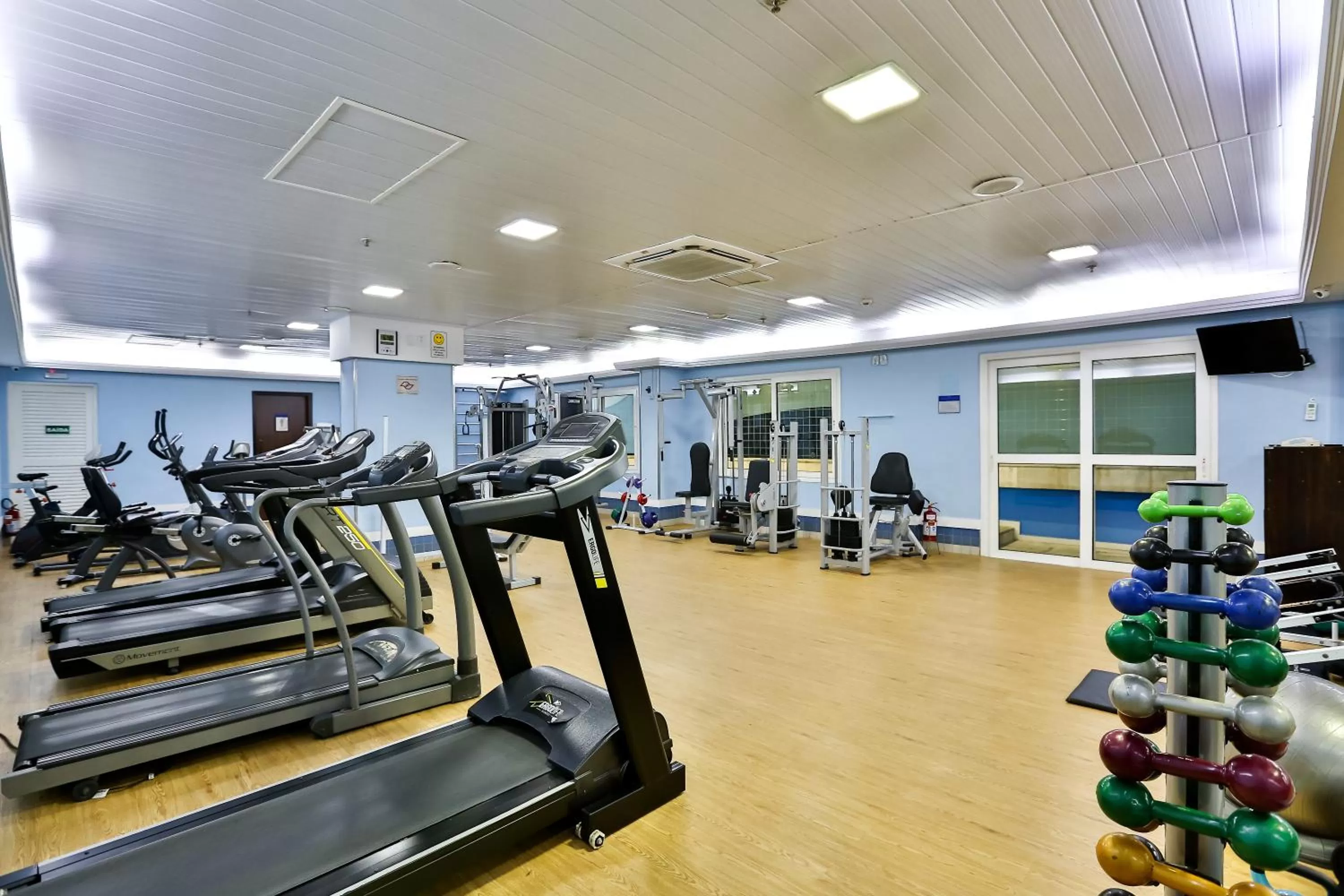 Fitness centre/facilities in Slaviero São Paulo Downtown