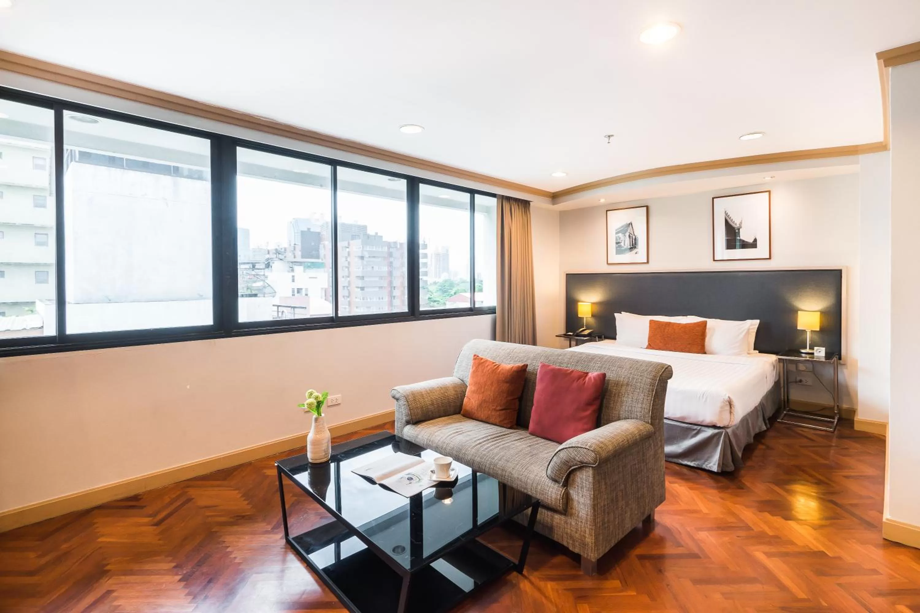 Seating area in Alt Hotel Nana by UHG