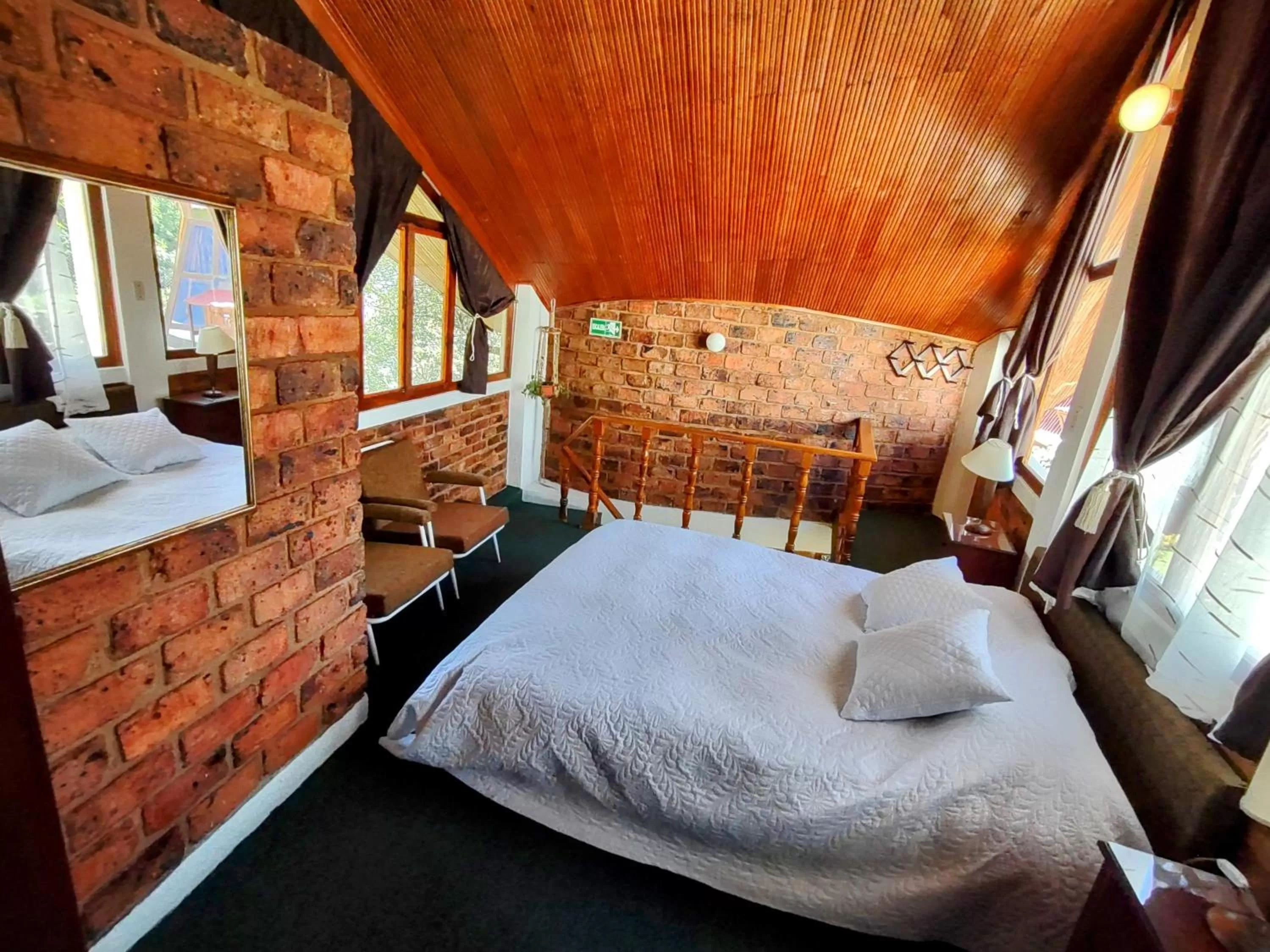 Bedroom in Refugio Génesis habitaciones Lago de Tota