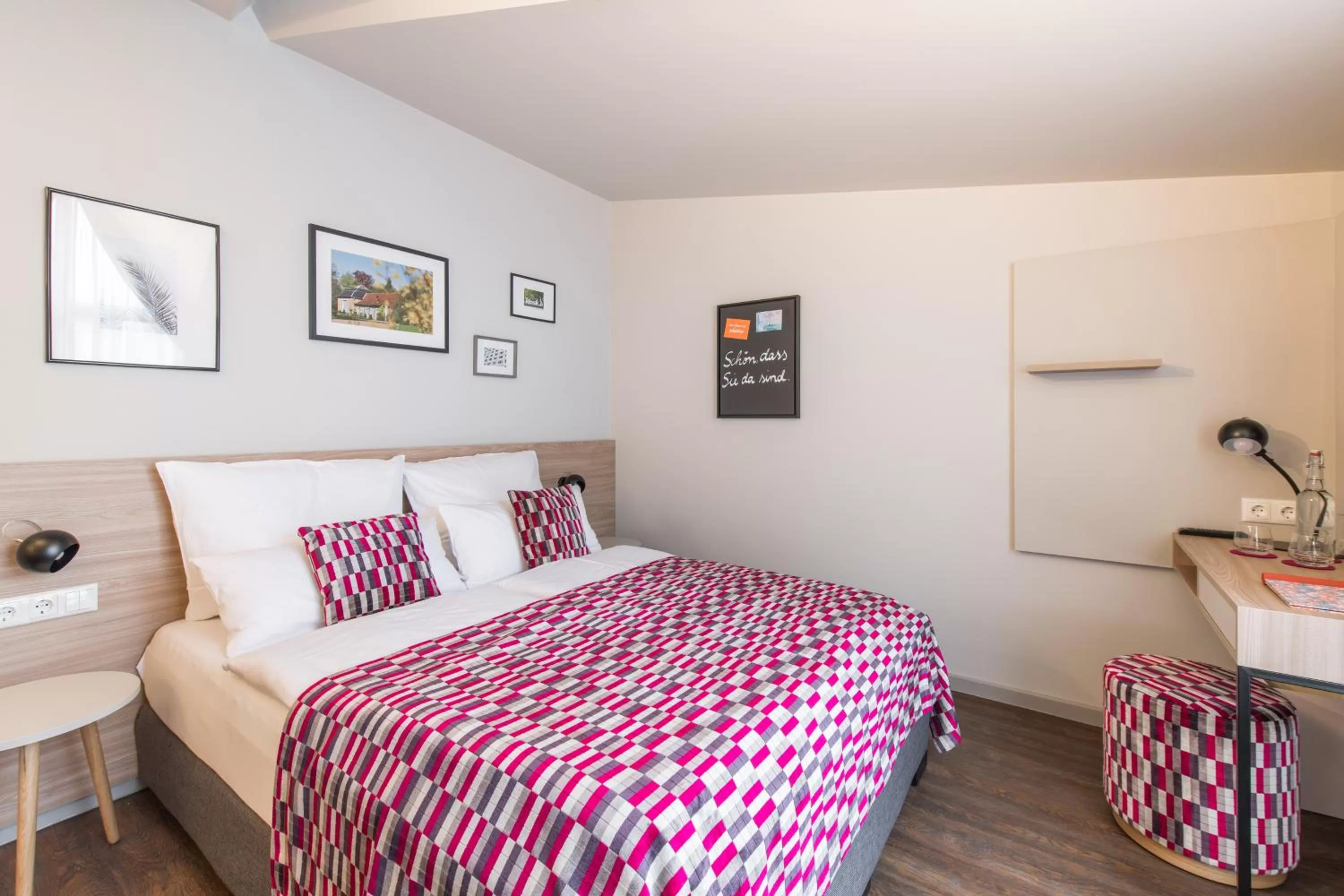 Bed in stattHotel Weimar