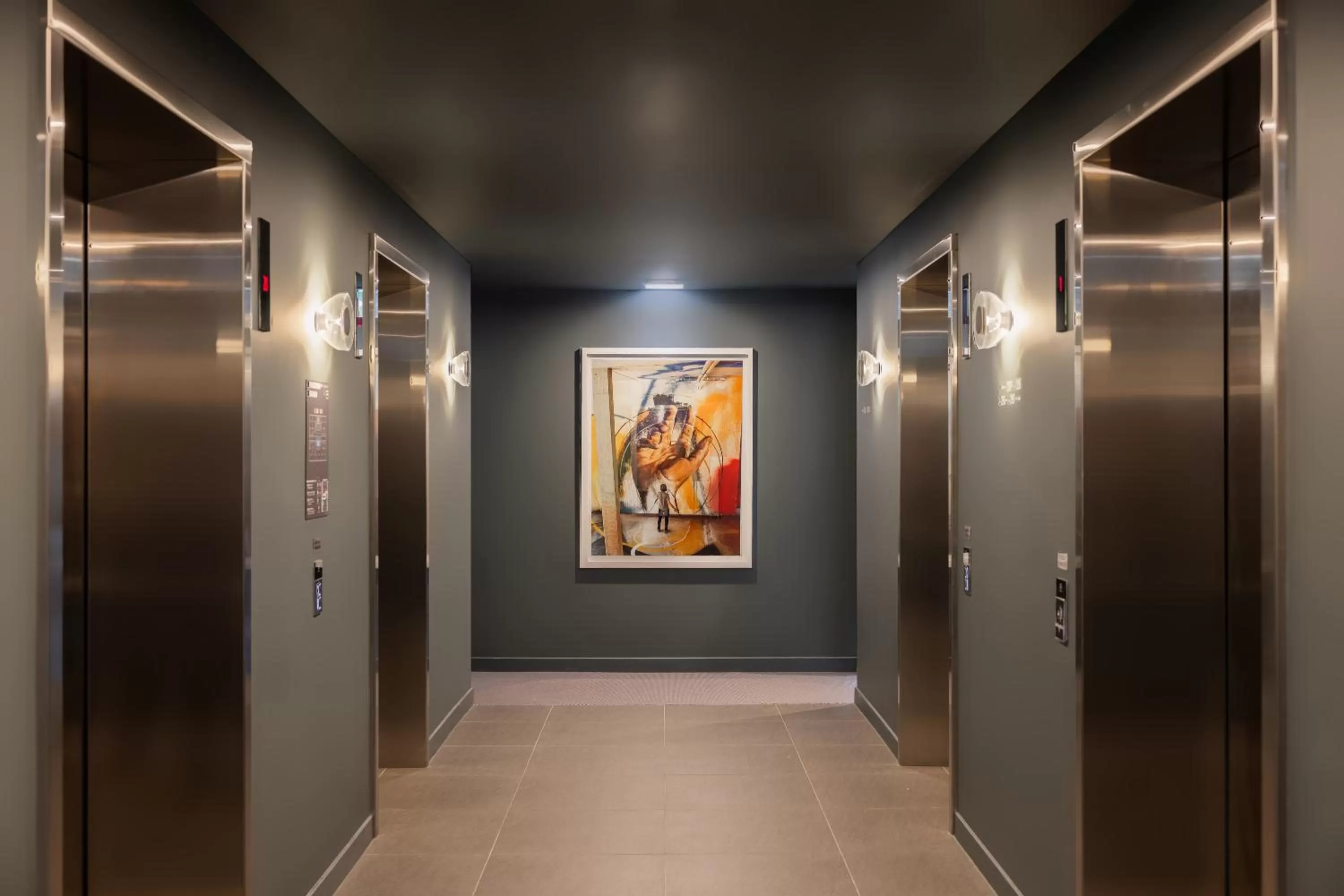 elevator in The Adnate Perth - Art Series
