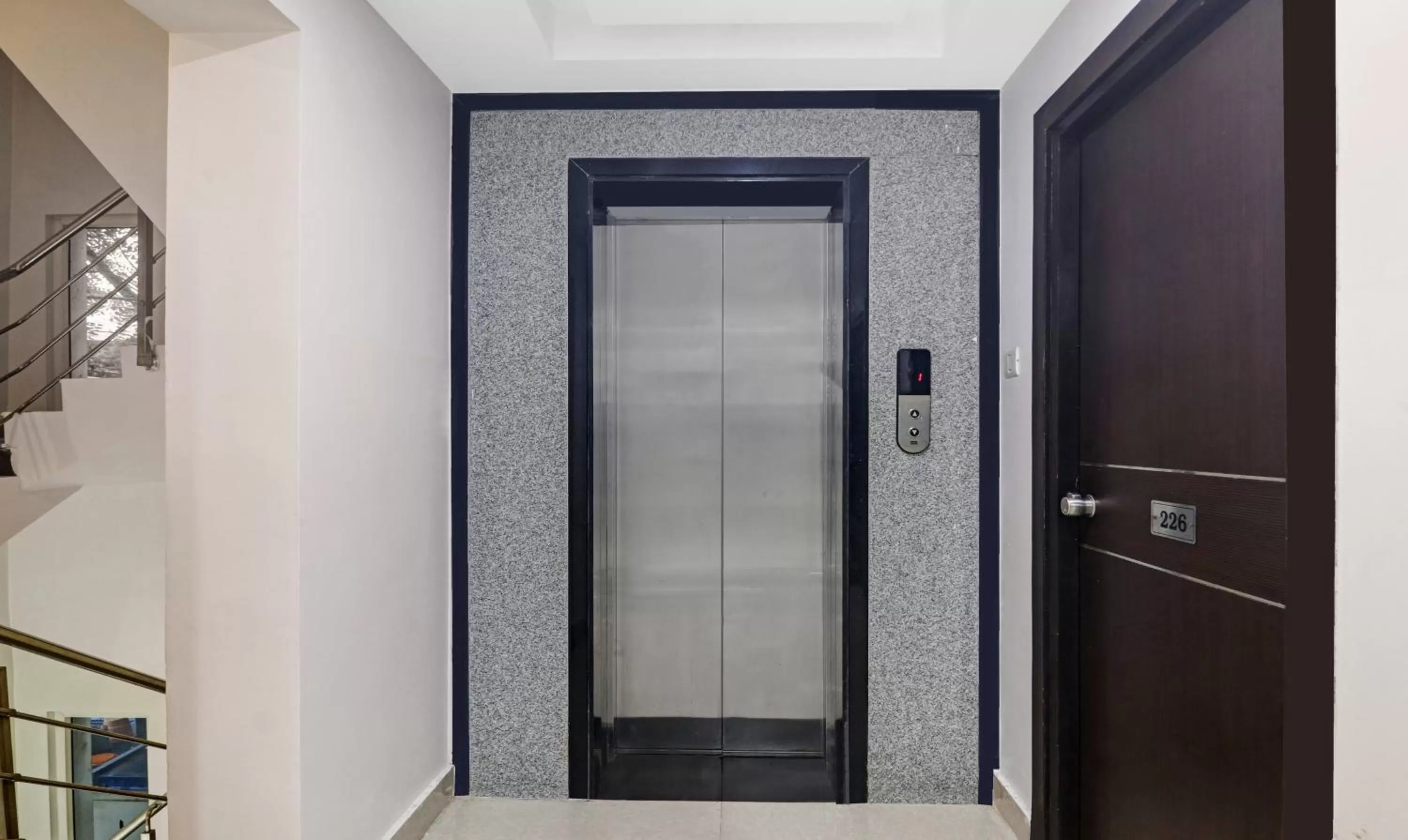 elevator in Treebo Kruthika Residency
