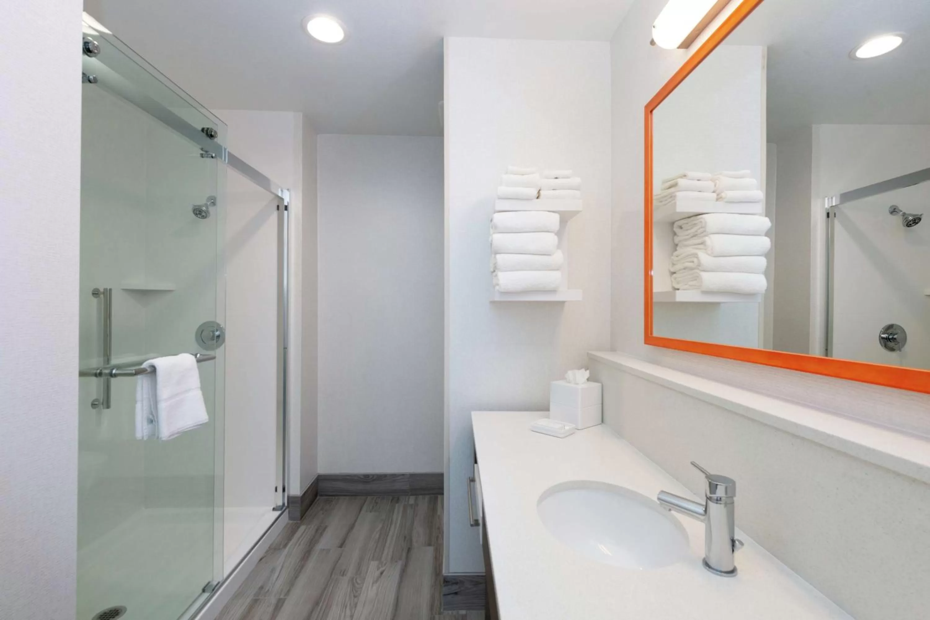 Shower in Hampton Inn & Suites Buena Park