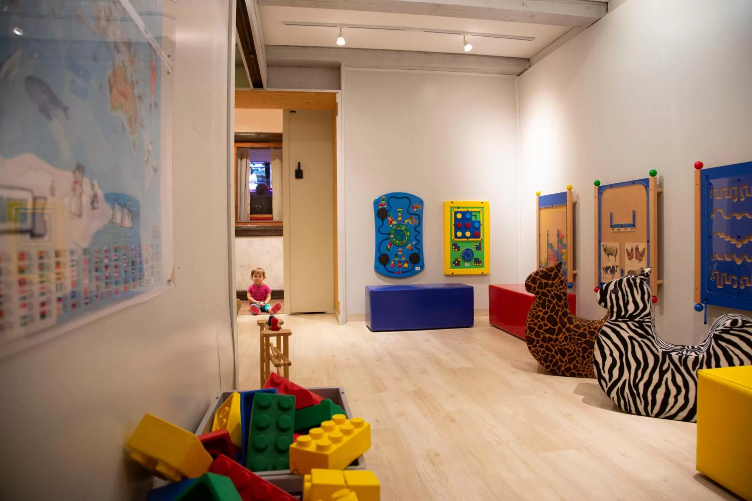 Children play ground in Hotel Am Kamin