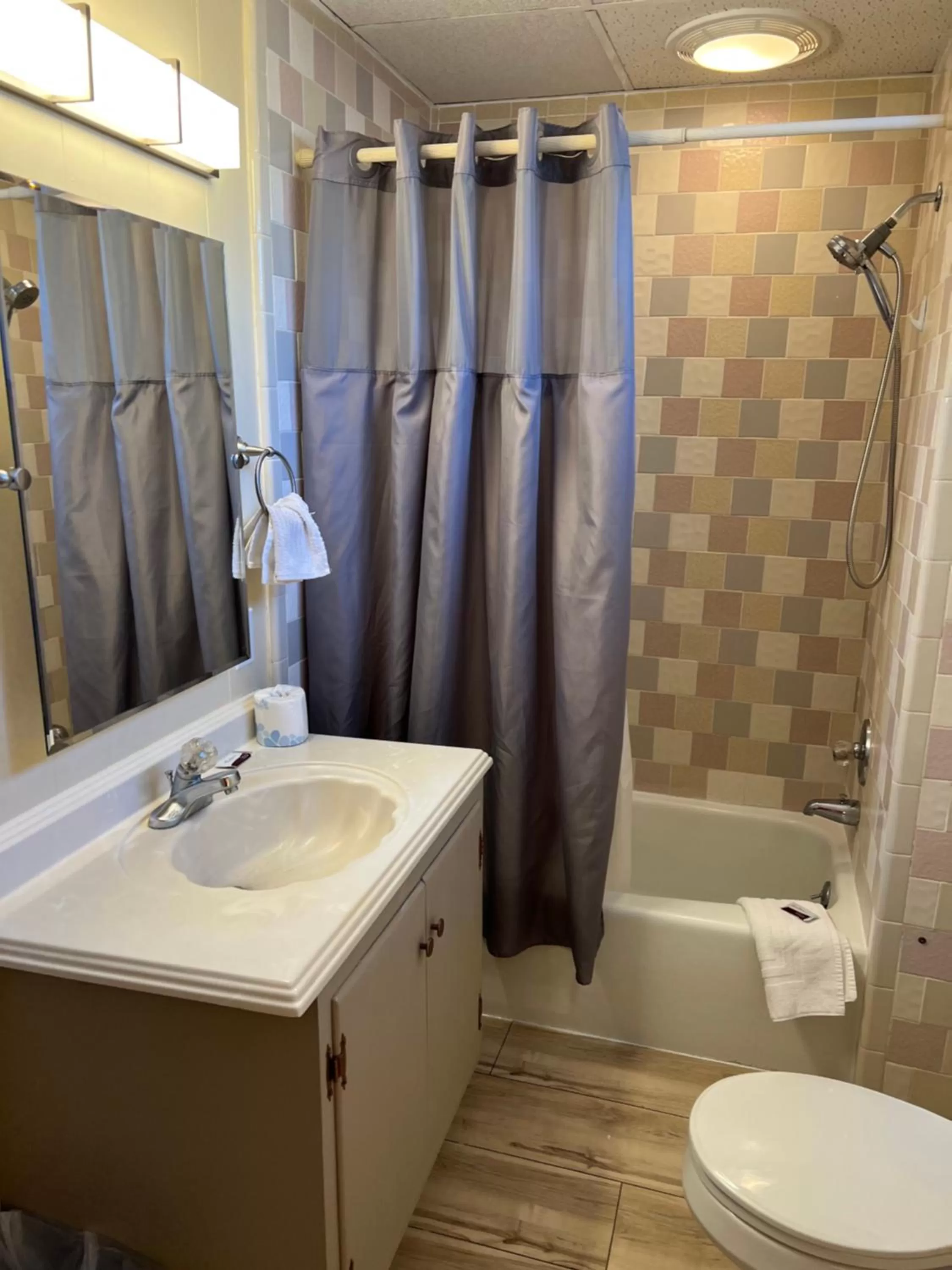 Bathroom in Simmons Motel and Suites