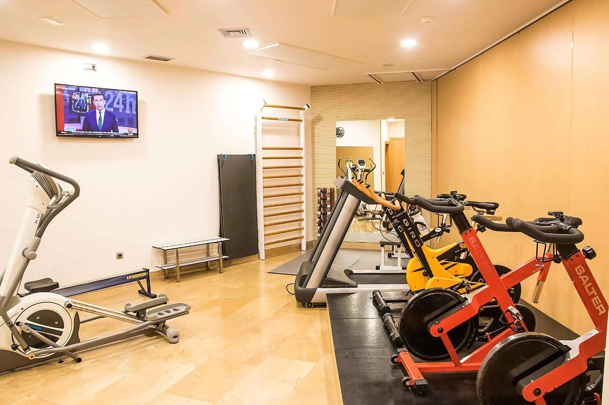 Fitness centre/facilities in Hotel Palacio de Aiete