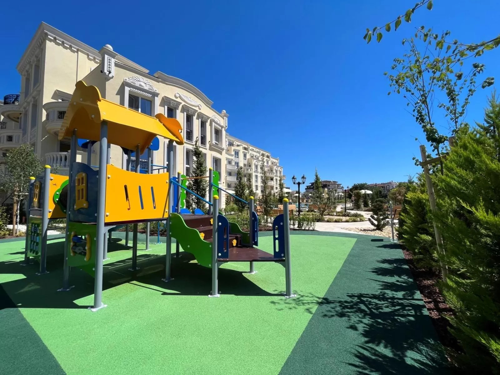 Children play ground in Bellicity Apart Complex