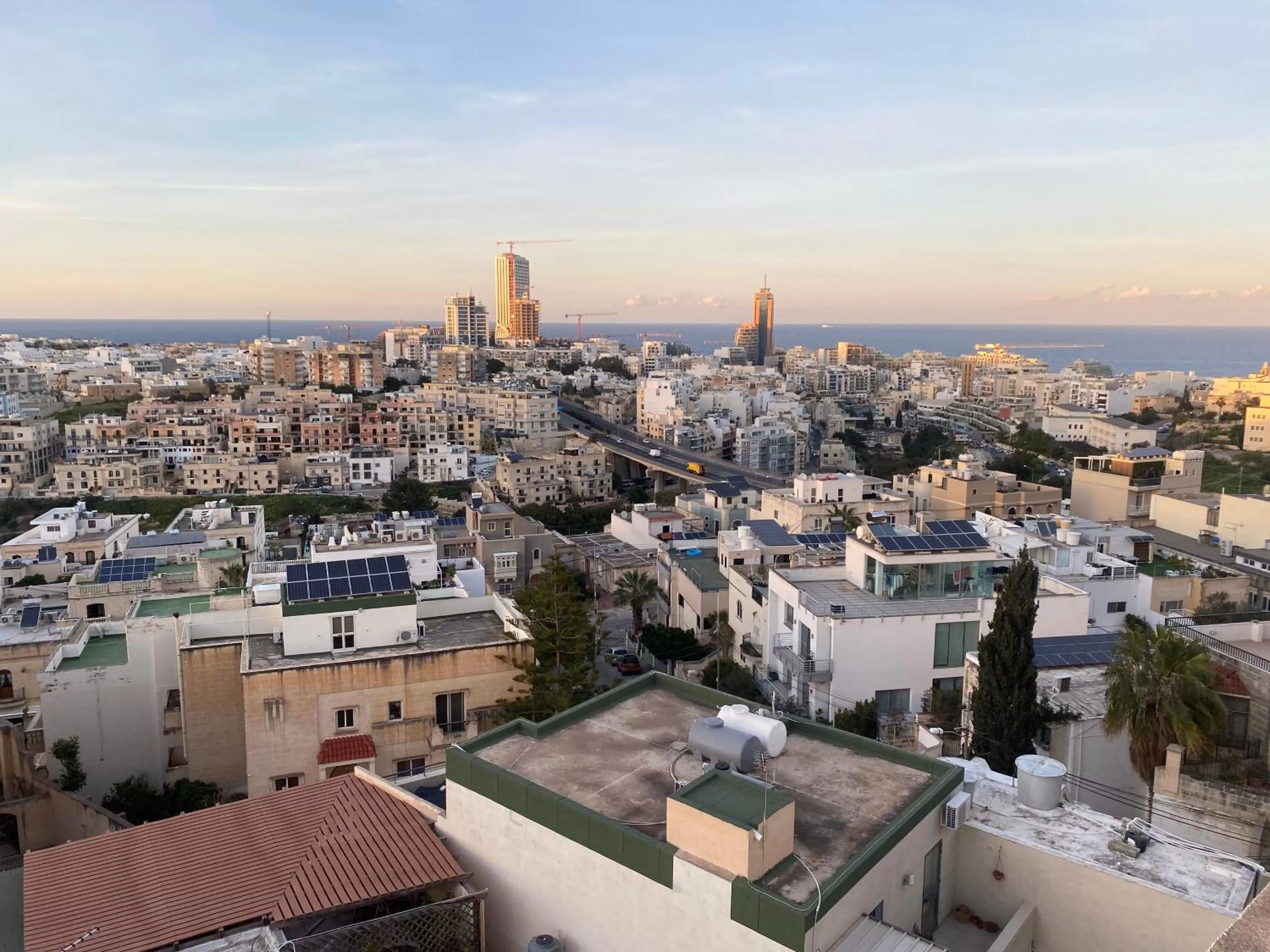 City view in Escape to St Julians