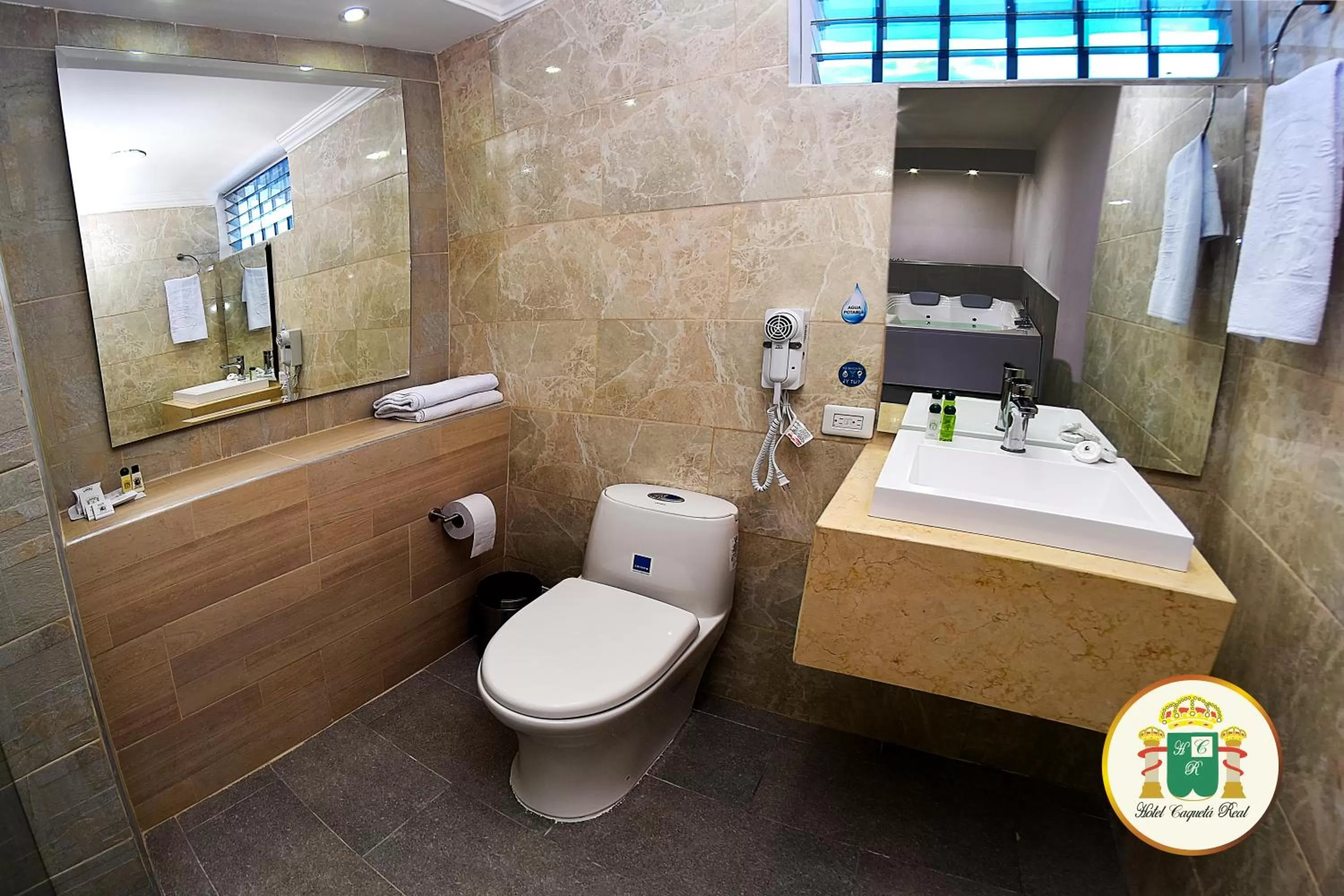 Bathroom in Hotel Caquetá Real HSC