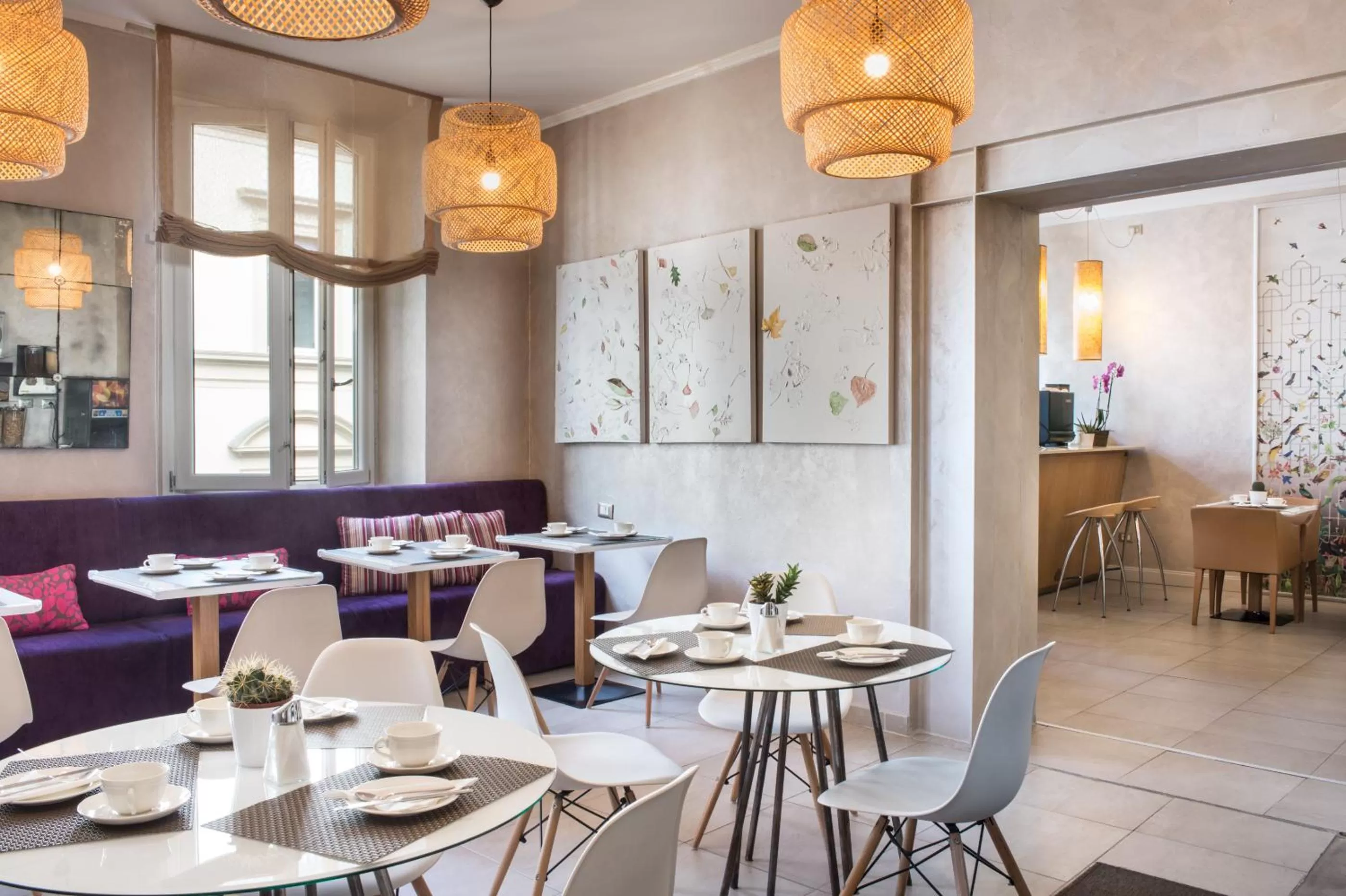 Lounge or bar in Hotel Perseo