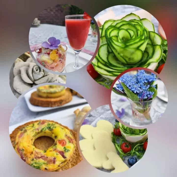 Breakfast in La Rose