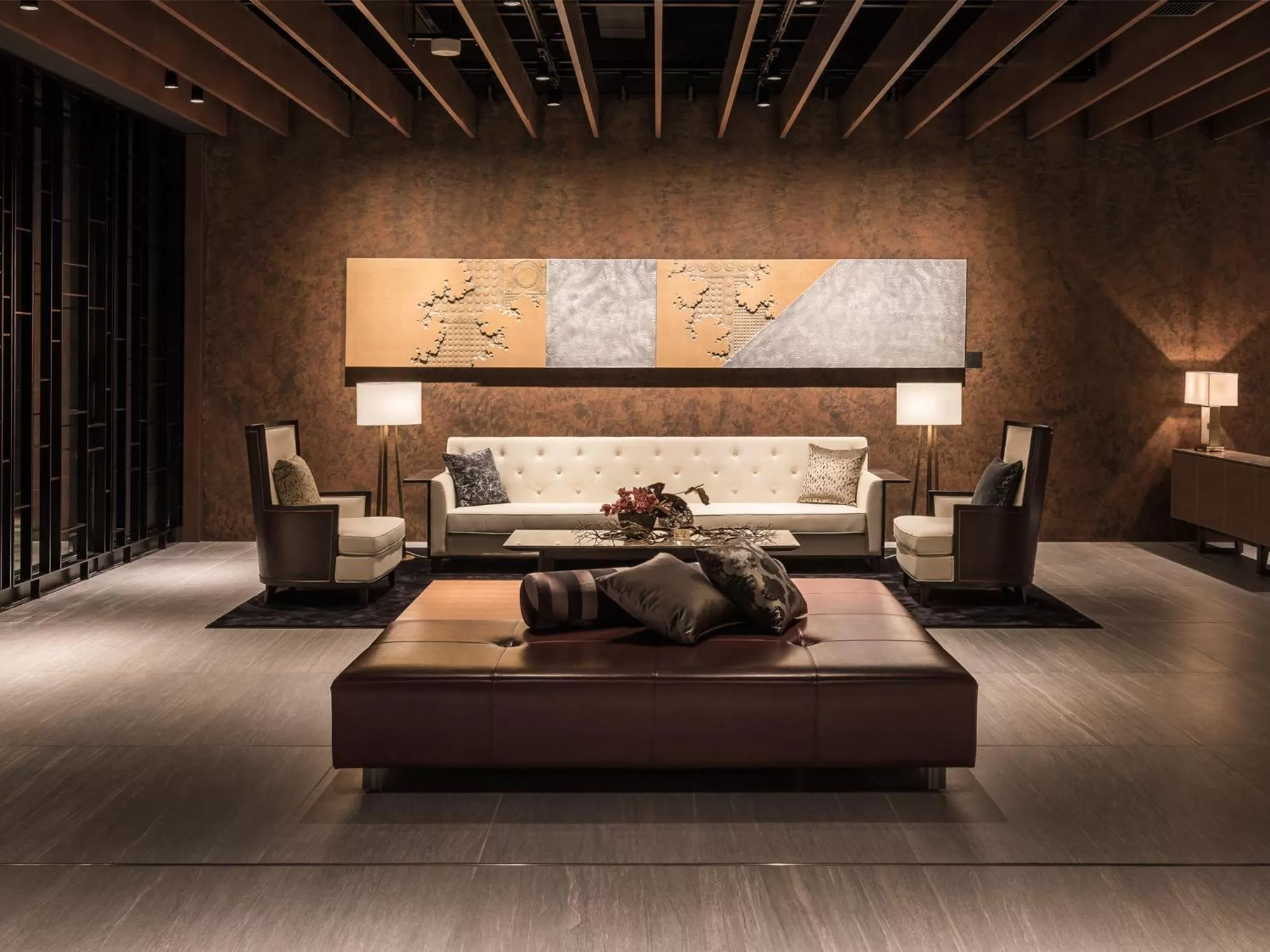 Lobby or reception in Hakodate Kokusai Hotel