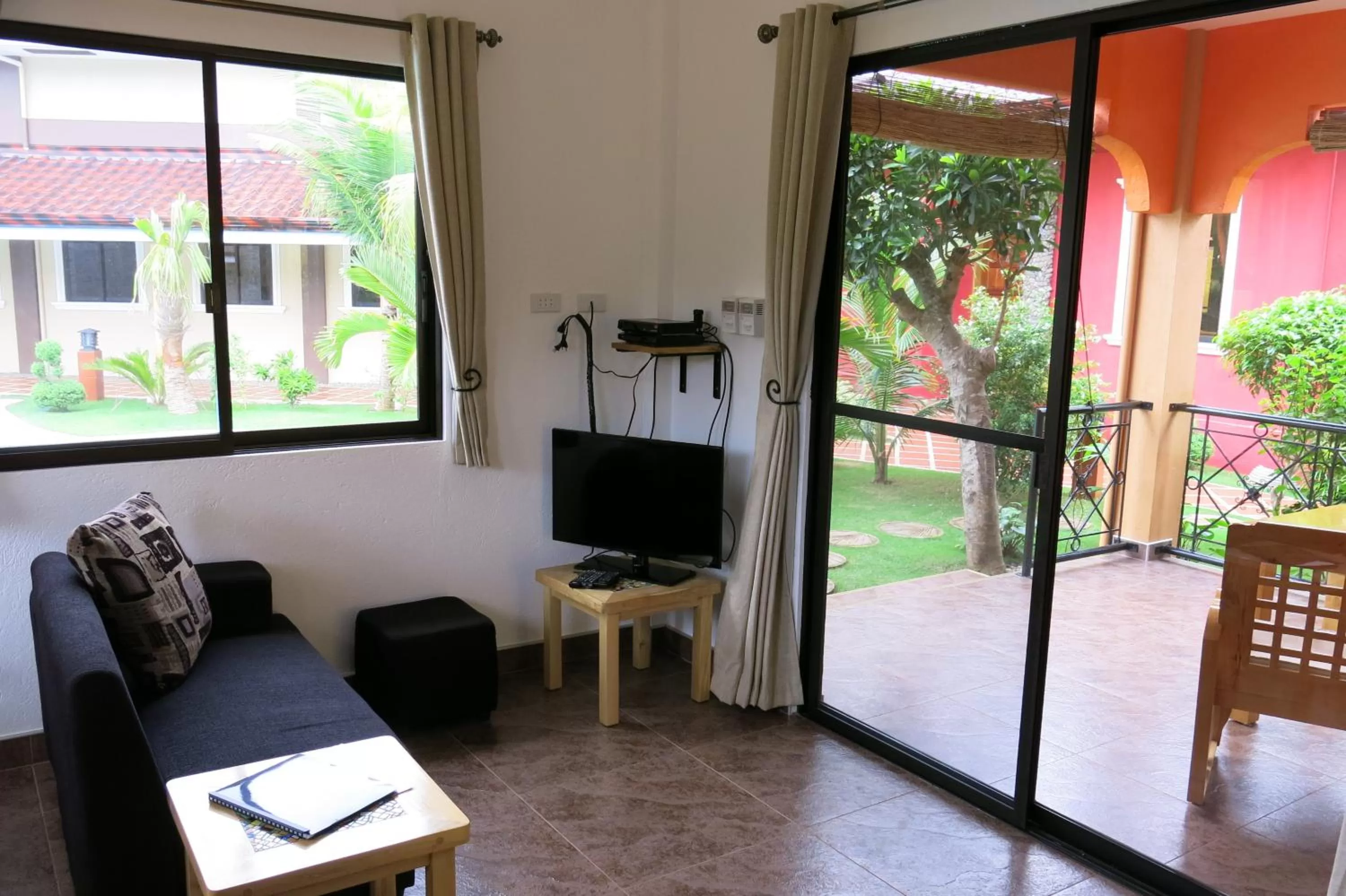 Balcony/Terrace, Seating Area in Alona's Coral Garden Resort (Adult-Only)