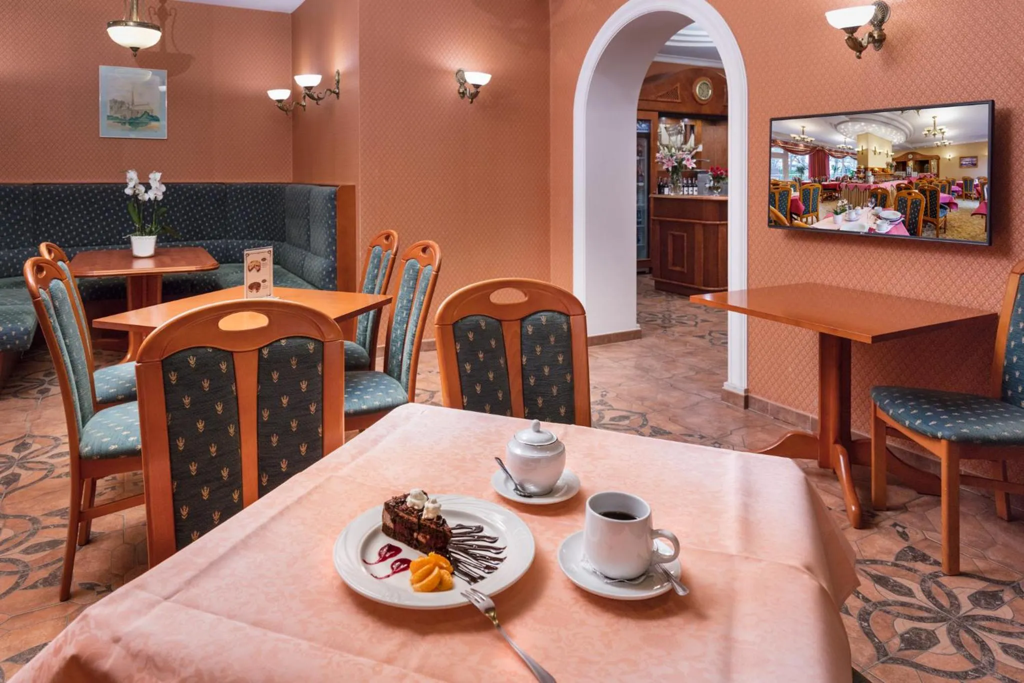 Lobby or reception in Hotel Polaris III