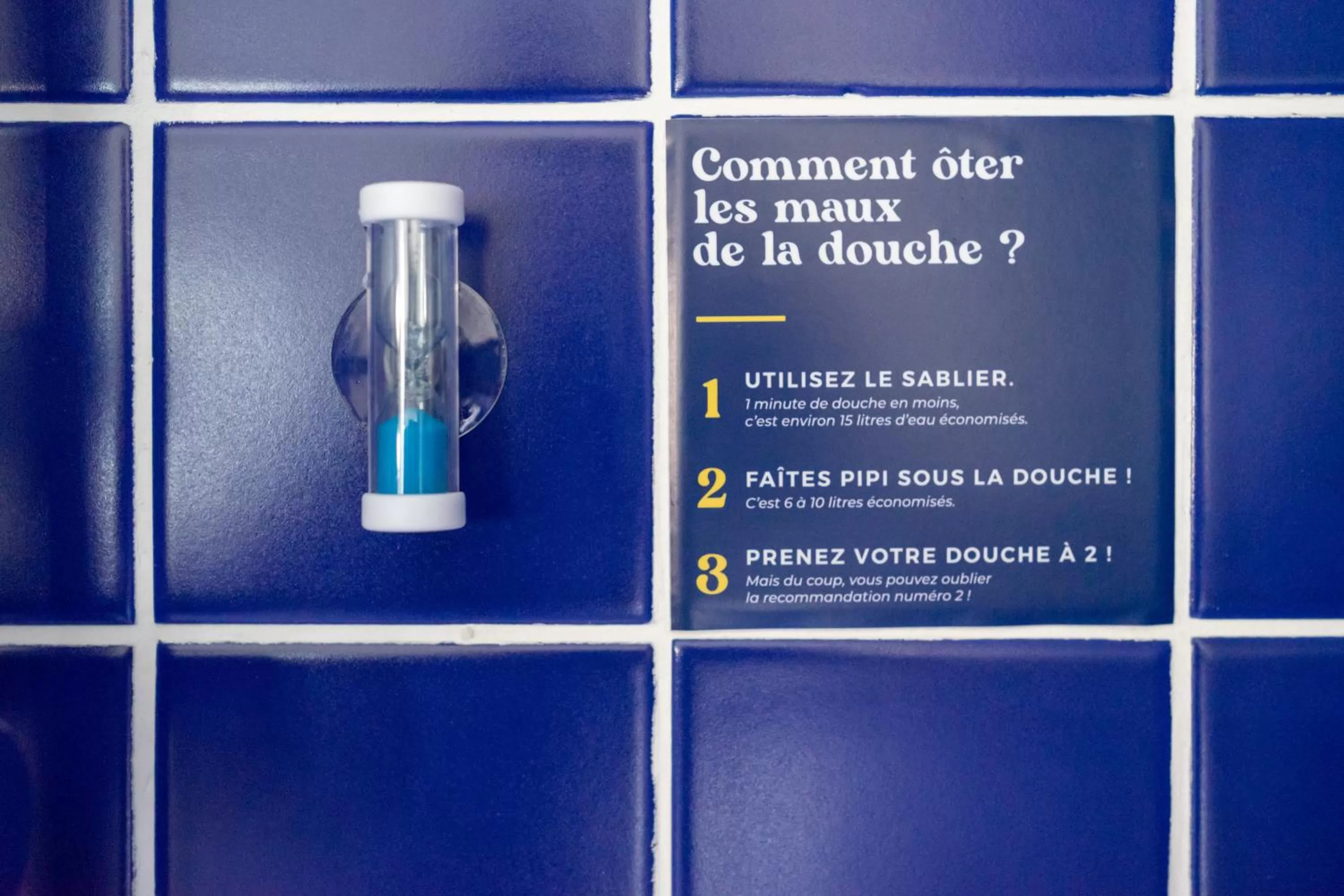 Shower in Le Lieu Dit